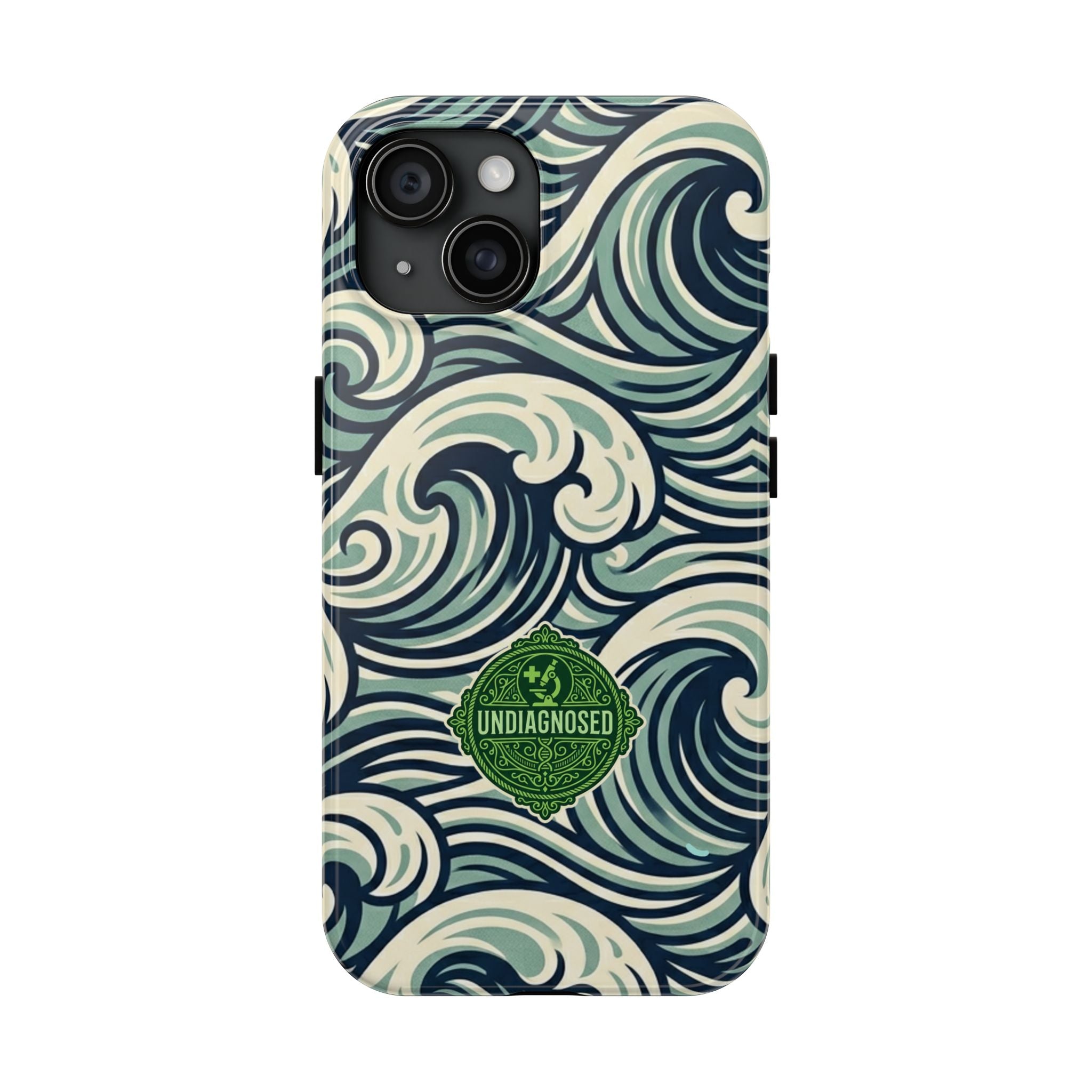Wave Pattern - Undiagnosed™ Phone Case