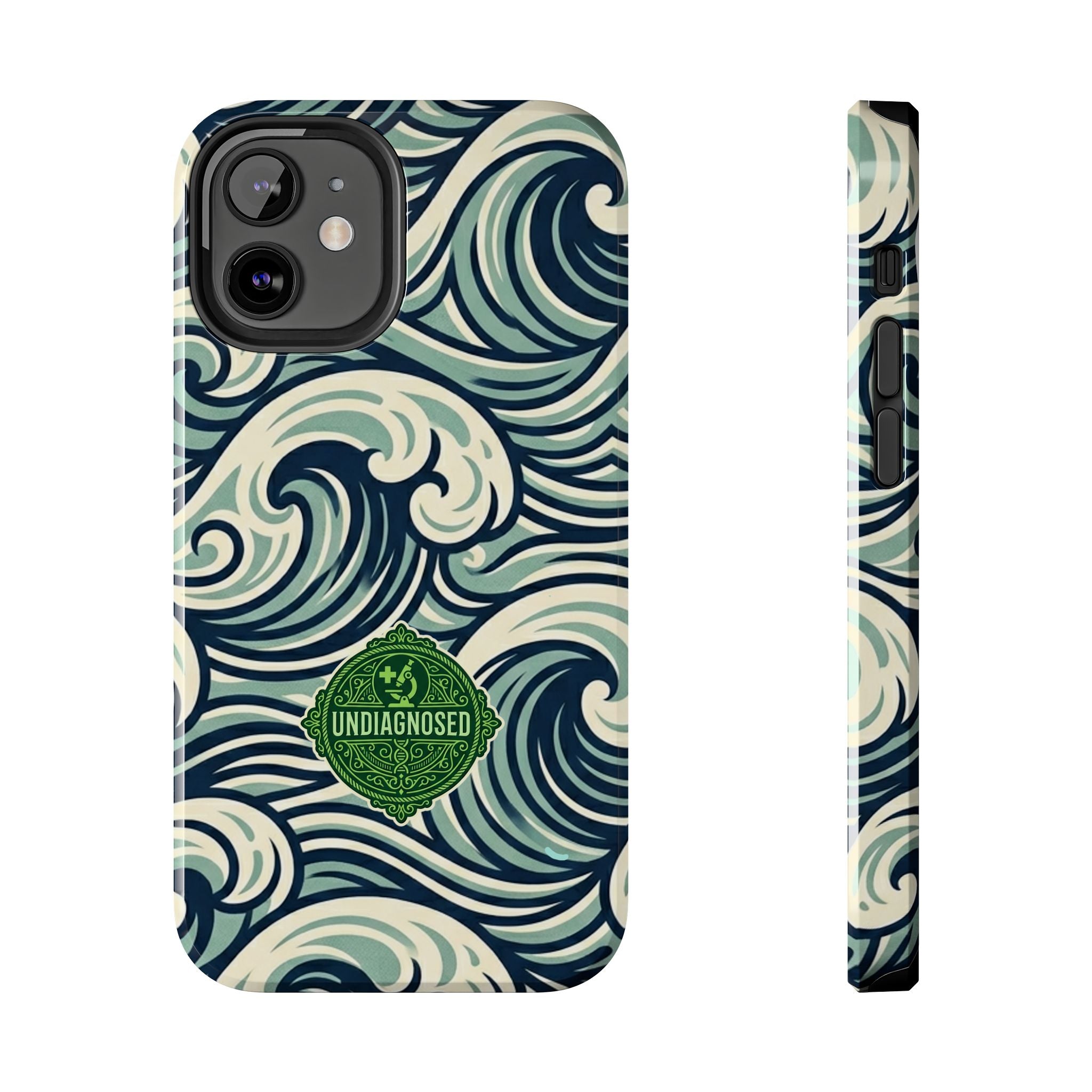 Wave Pattern - Undiagnosed™ Phone Case