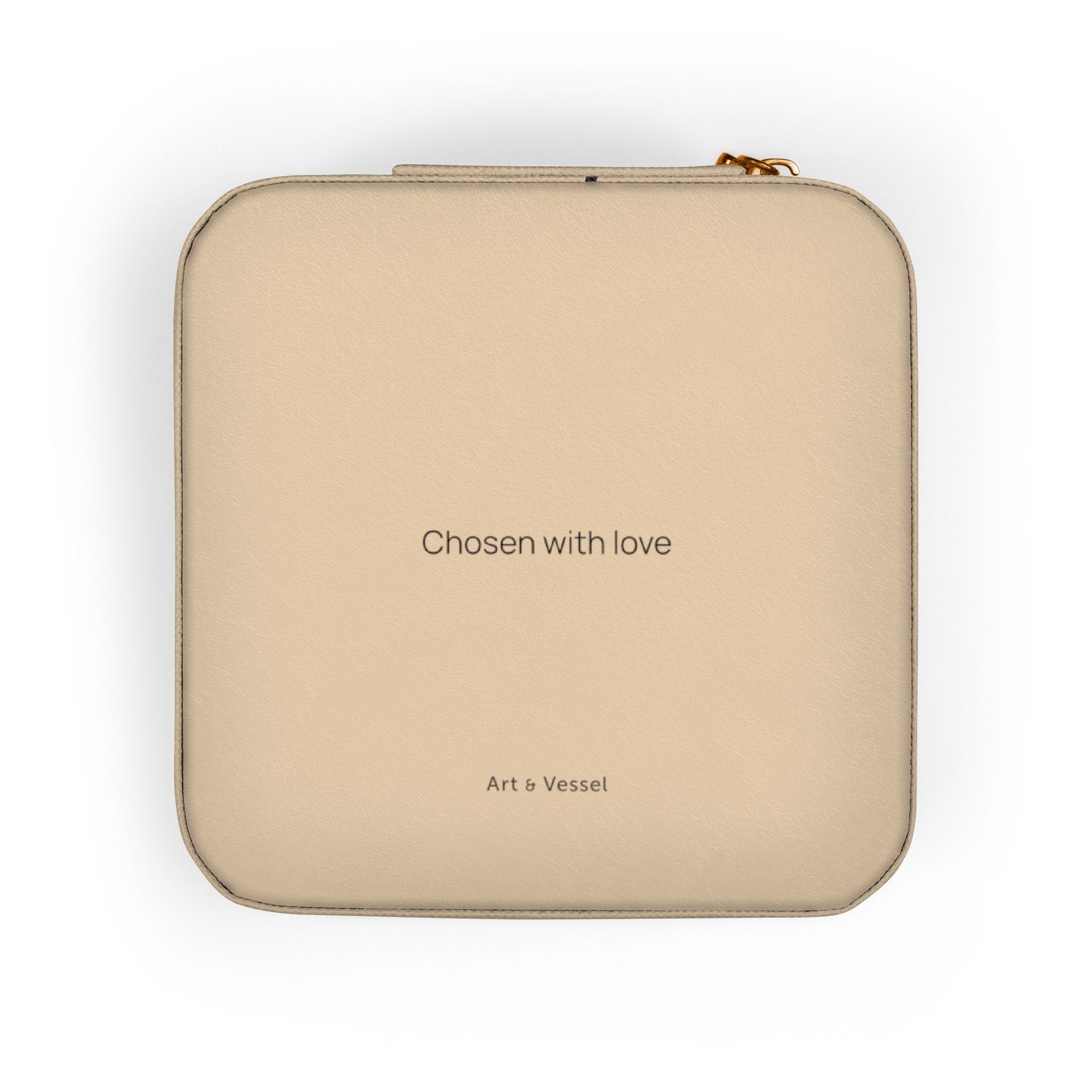 Jewelry Case - Soft Gold