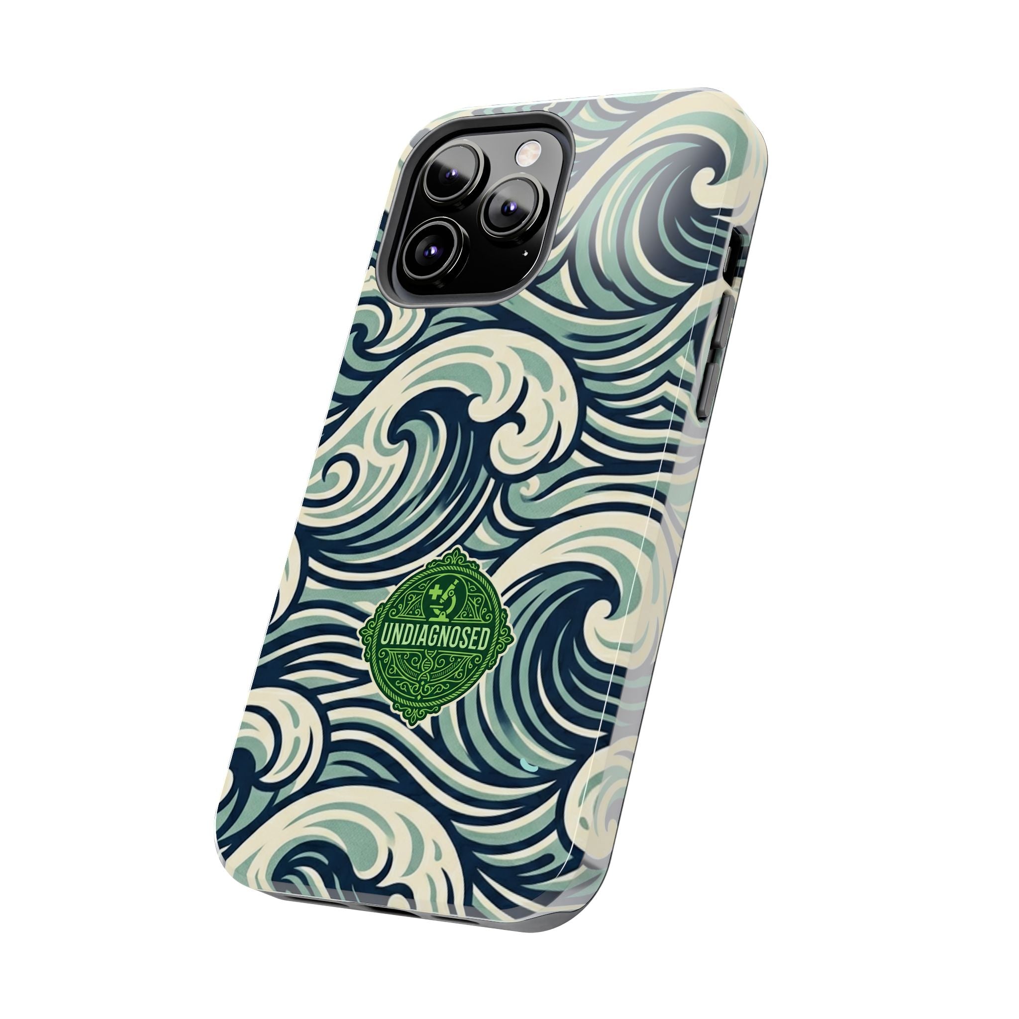 Wave Pattern - Undiagnosed™ Phone Case