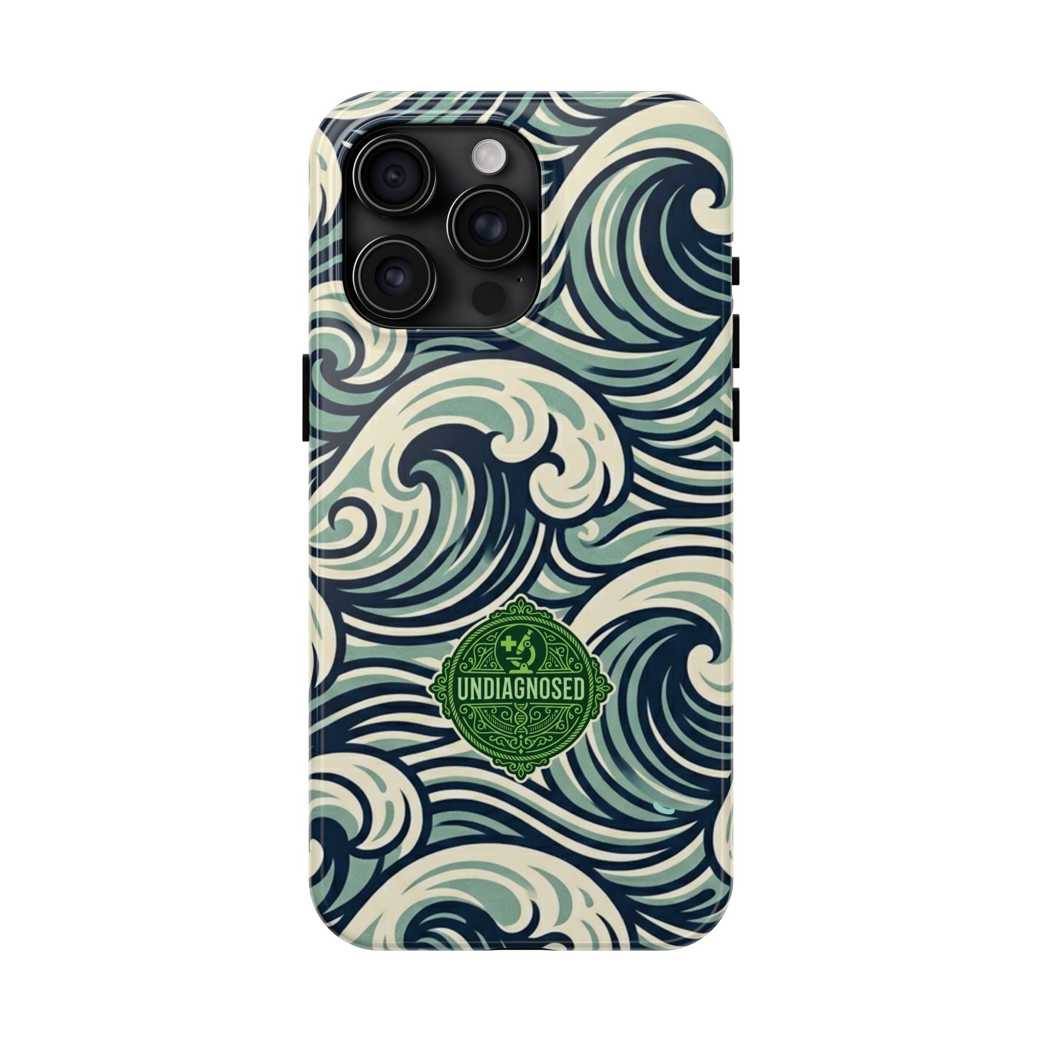 Wave Pattern - Undiagnosed™ Phone Case