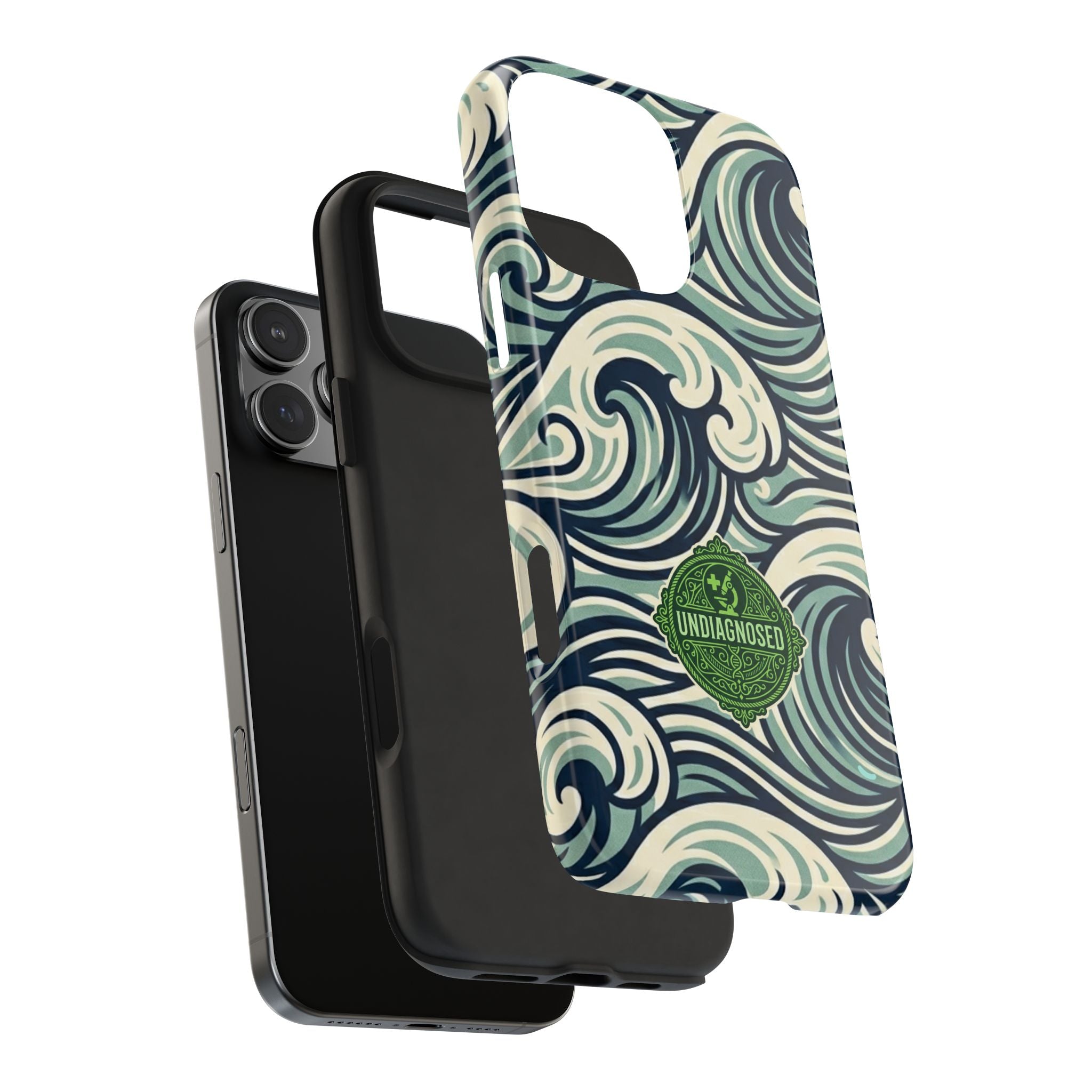 Wave Pattern - Undiagnosed™ Phone Case