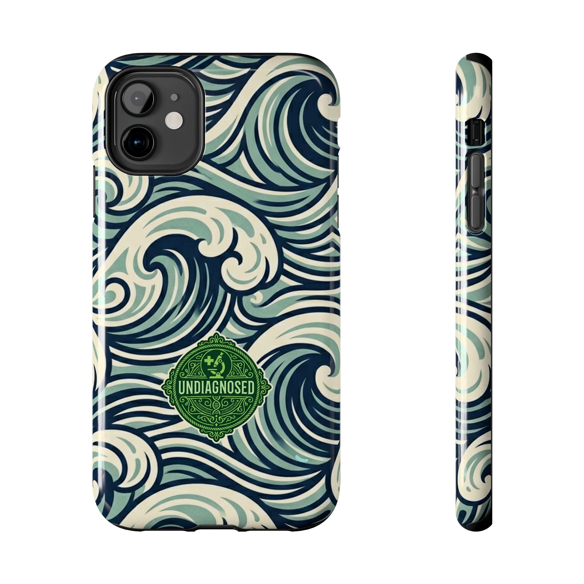 Wave Pattern - Undiagnosed™ Phone Case