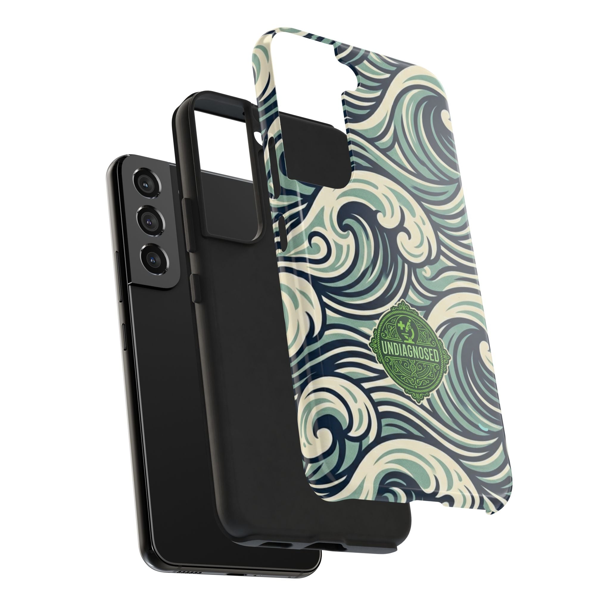 Wave Pattern - Undiagnosed™ Phone Case