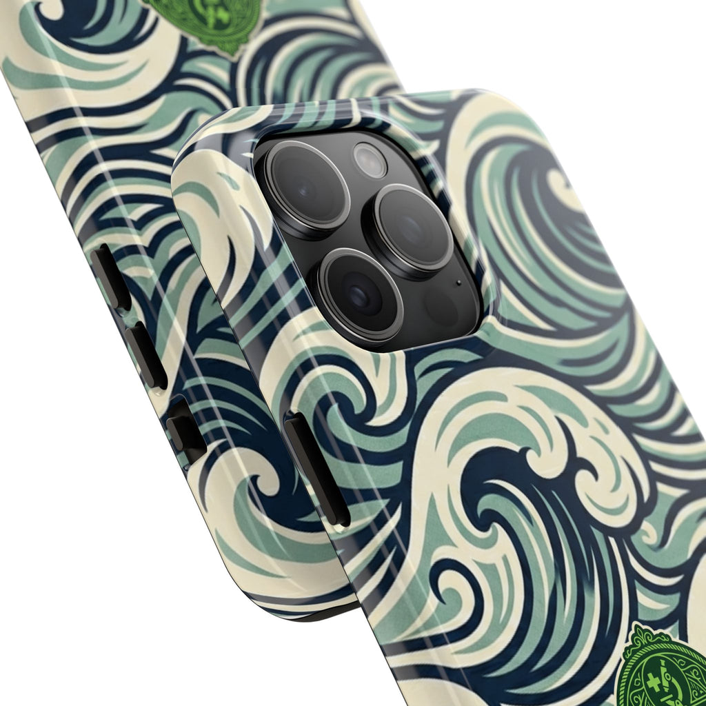 Wave Pattern - Undiagnosed™ Phone Case