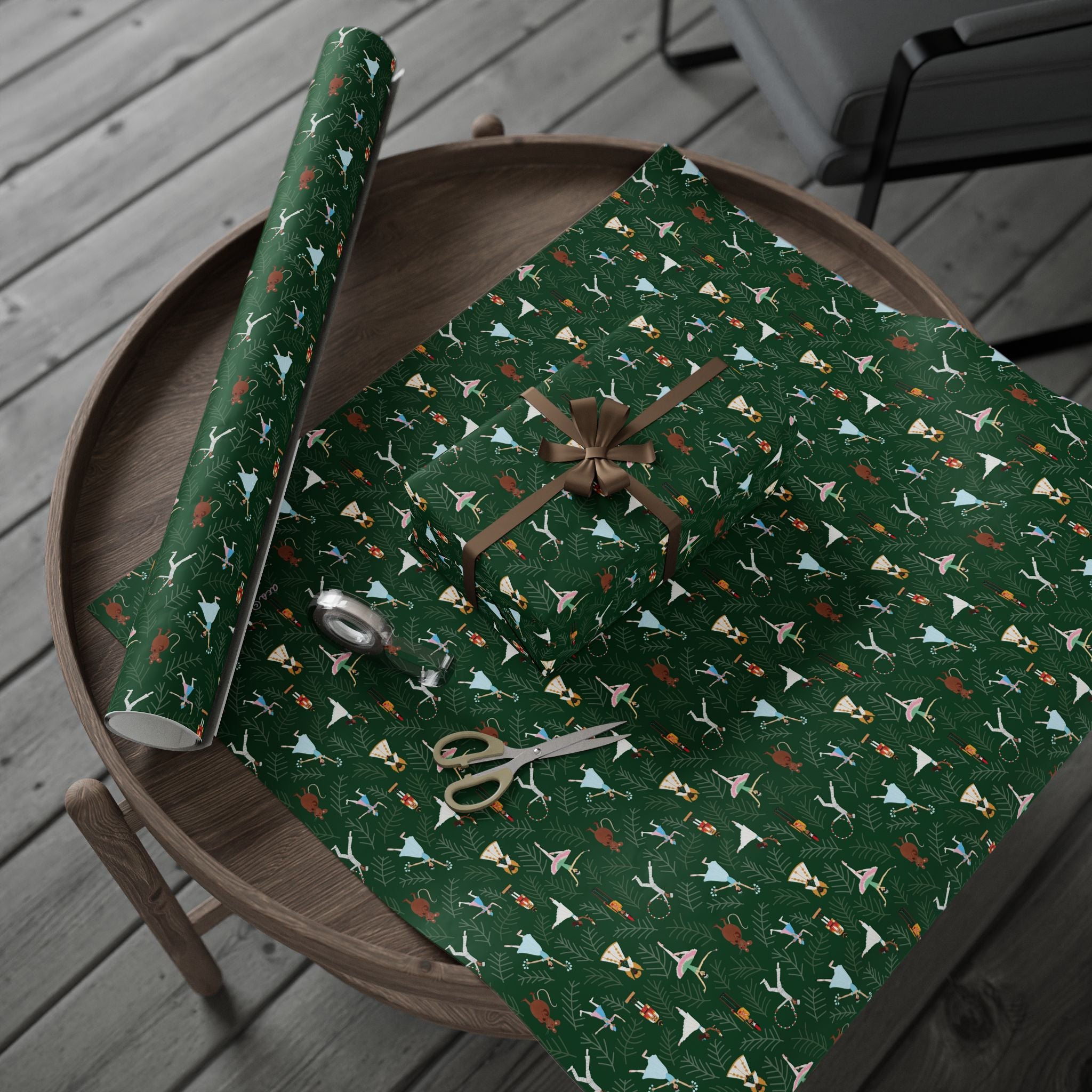 Christmas Nutcracker Wrapping Paper