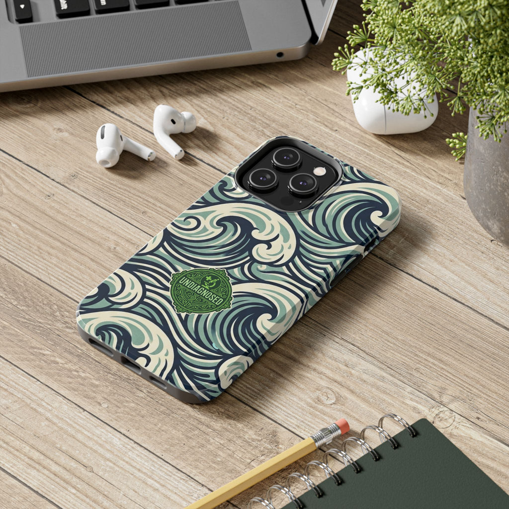 Wave Pattern - Undiagnosed™ Phone Case
