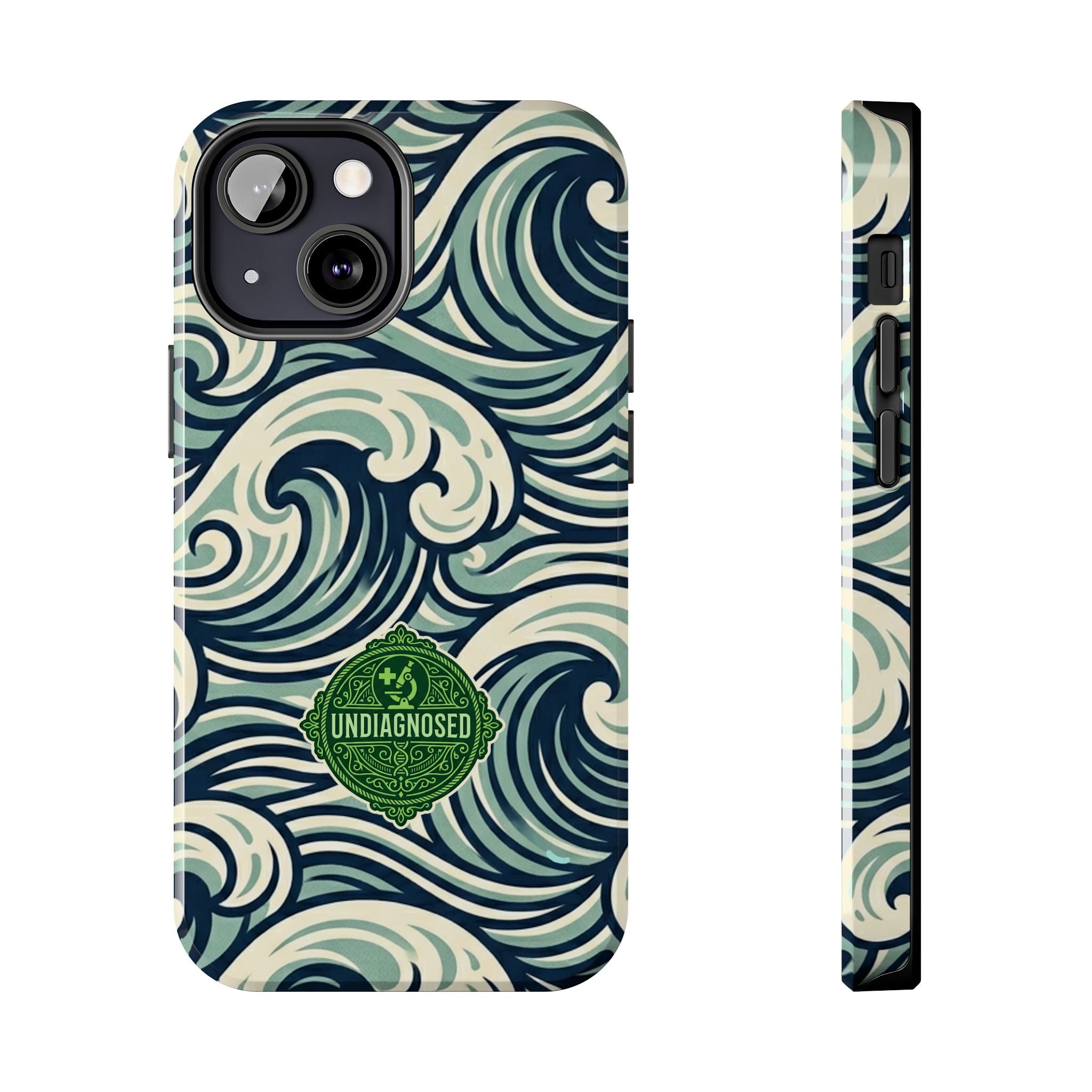 Wave Pattern - Undiagnosed™ Phone Case
