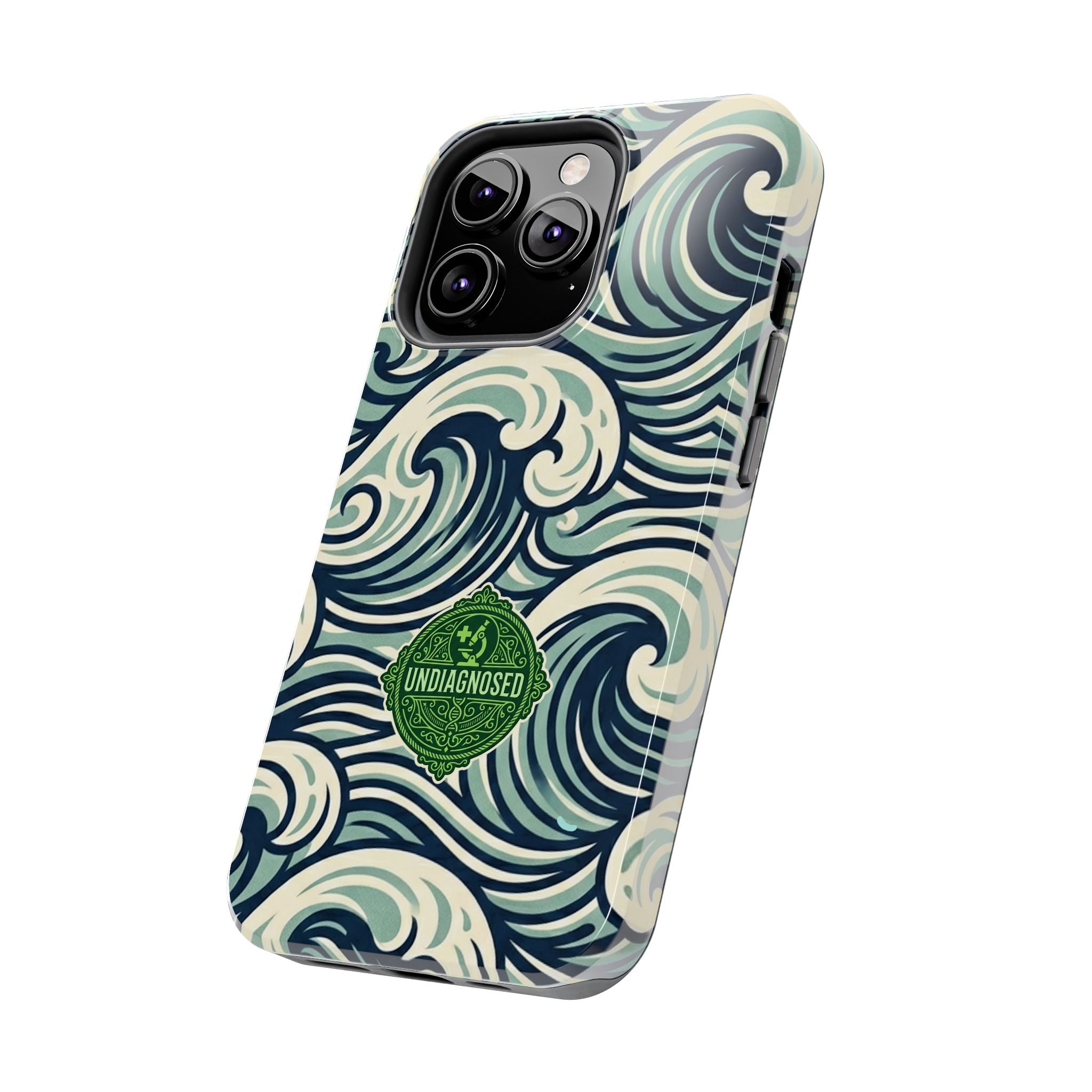 Wave Pattern - Undiagnosed™ Phone Case