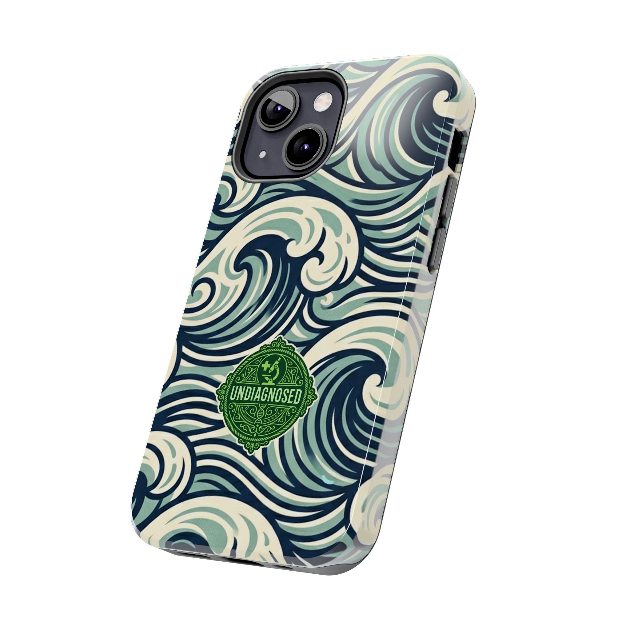 Wave Pattern - Undiagnosed™ Phone Case
