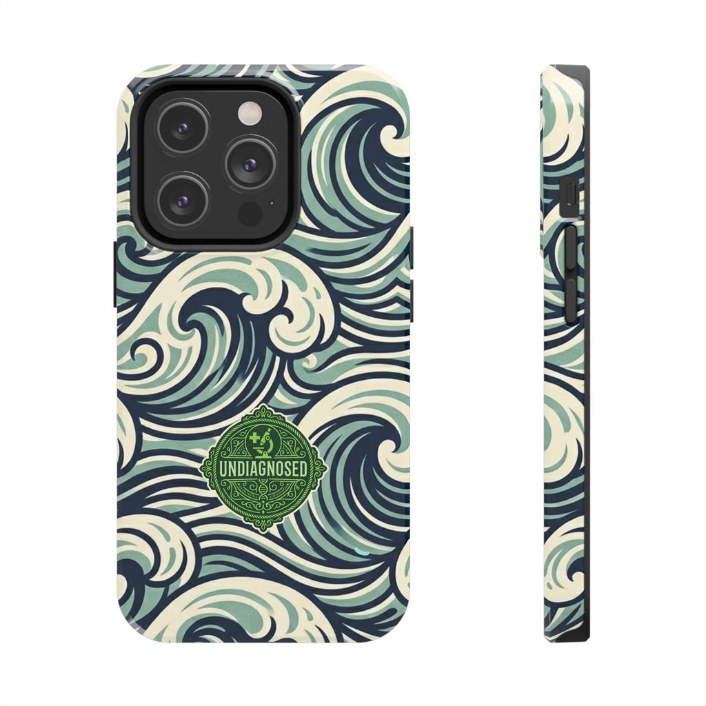 Wave Pattern - Undiagnosed™ Phone Case