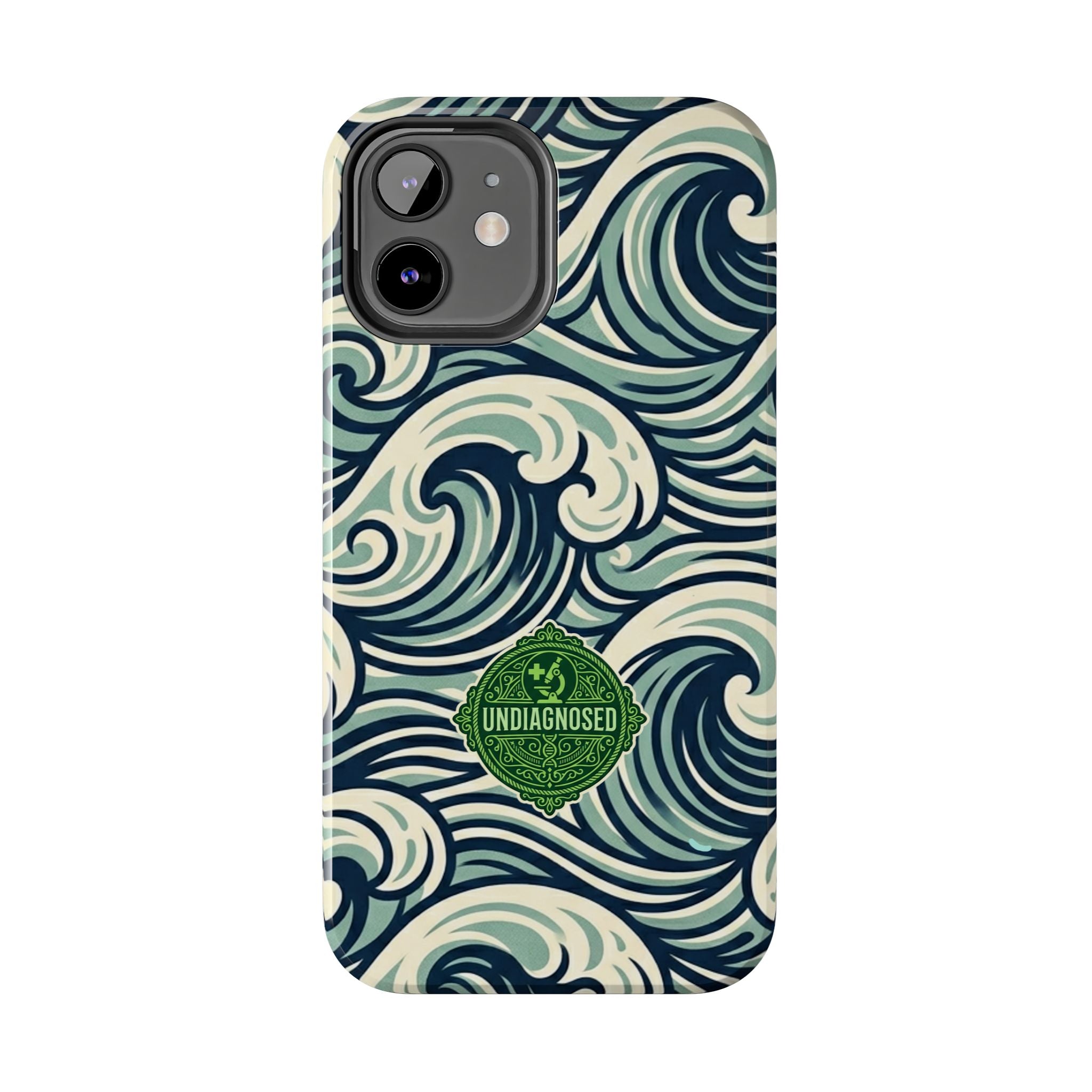 Wave Pattern - Undiagnosed™ Phone Case