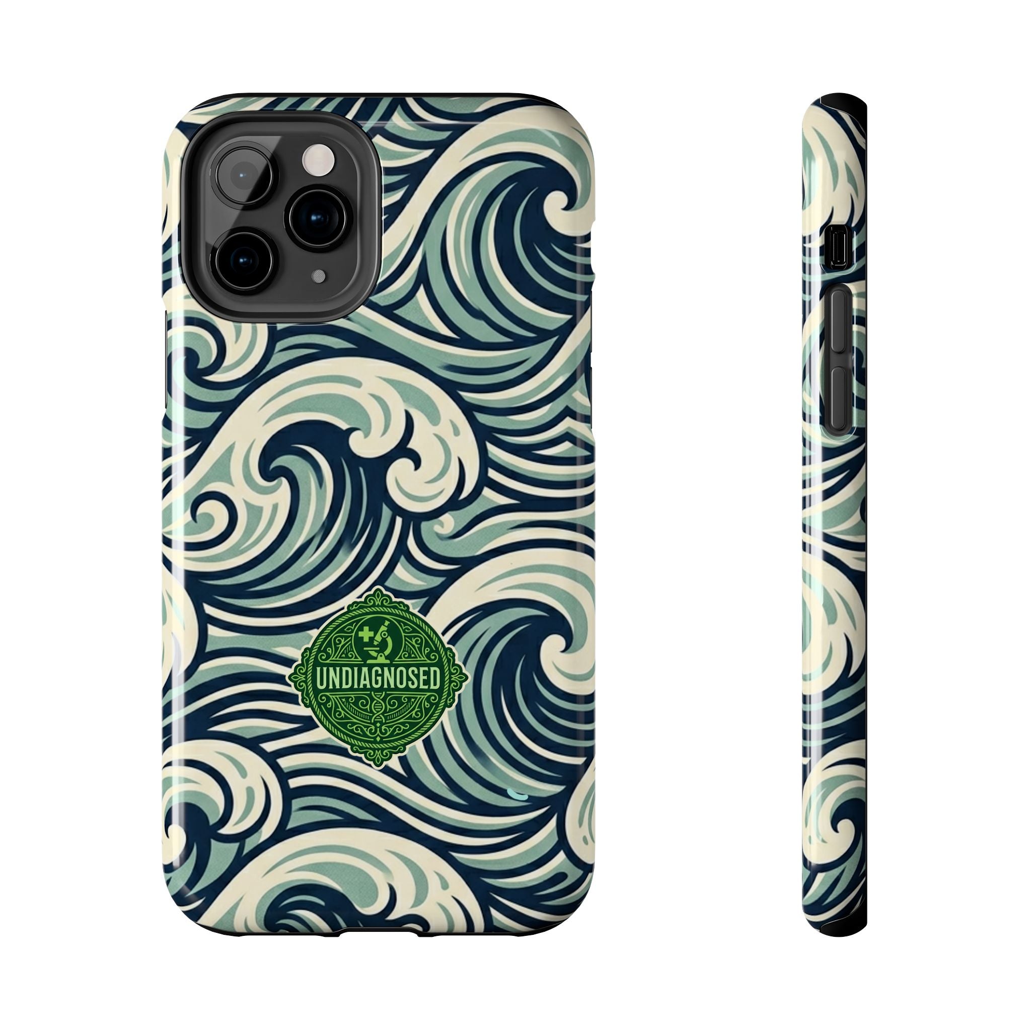 Wave Pattern - Undiagnosed™ Phone Case