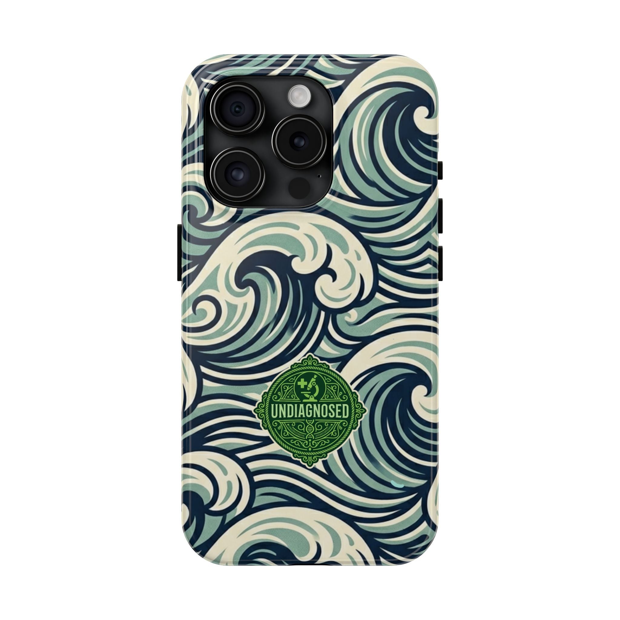 Wave Pattern - Undiagnosed™ Phone Case