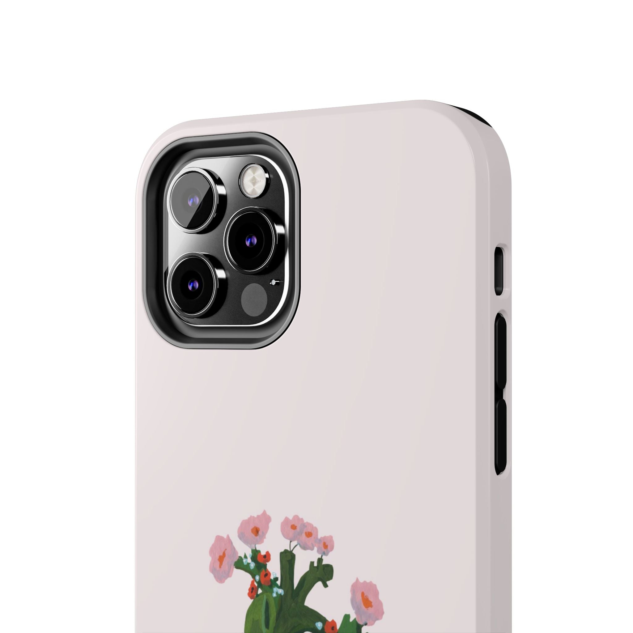 Flower Heart - Pink - Phone Case