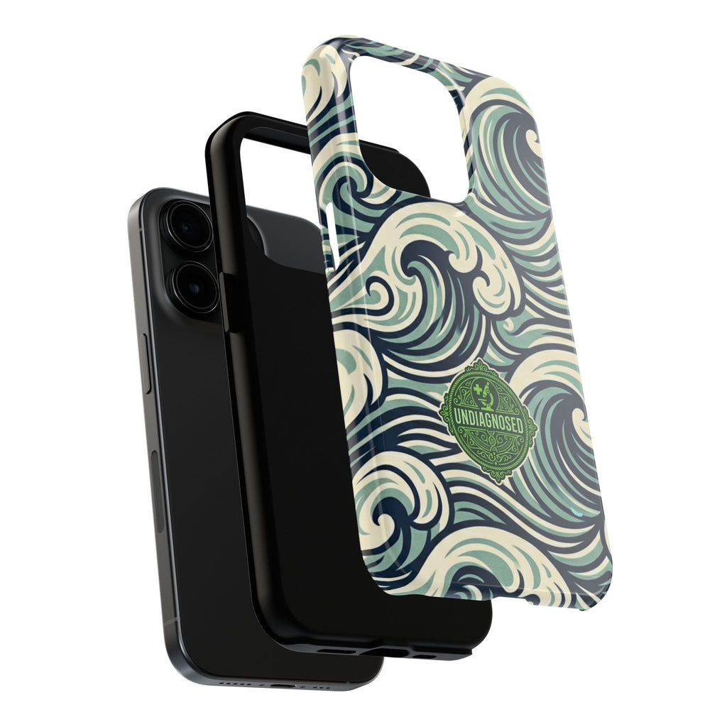 Wave Pattern - Undiagnosed™ Phone Case