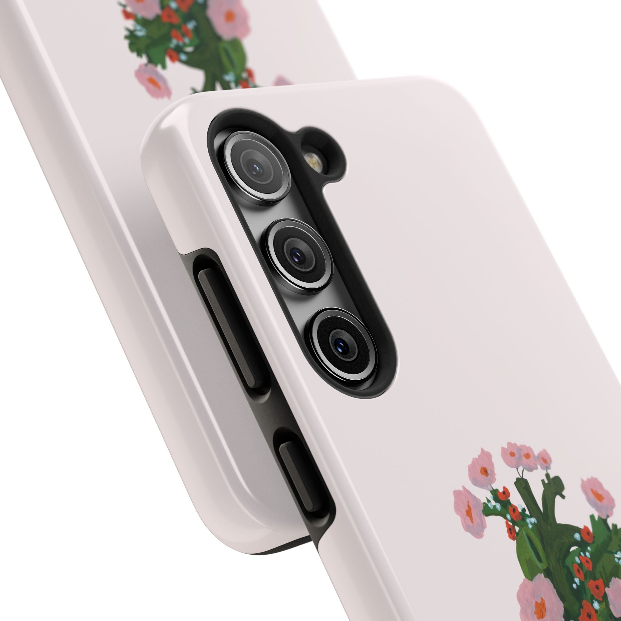 Flower Heart - Pink - Phone Case