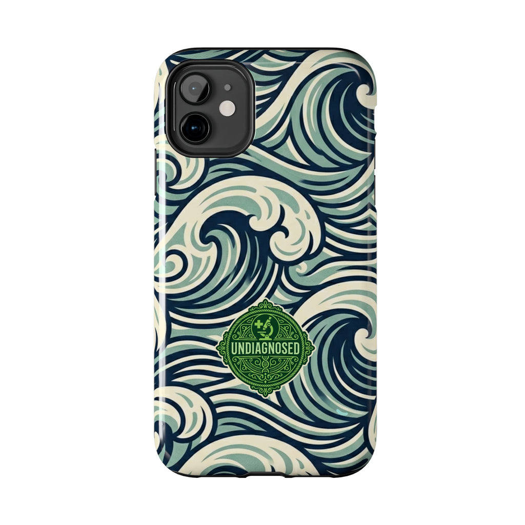 Wave Pattern - Undiagnosed™ Phone Case