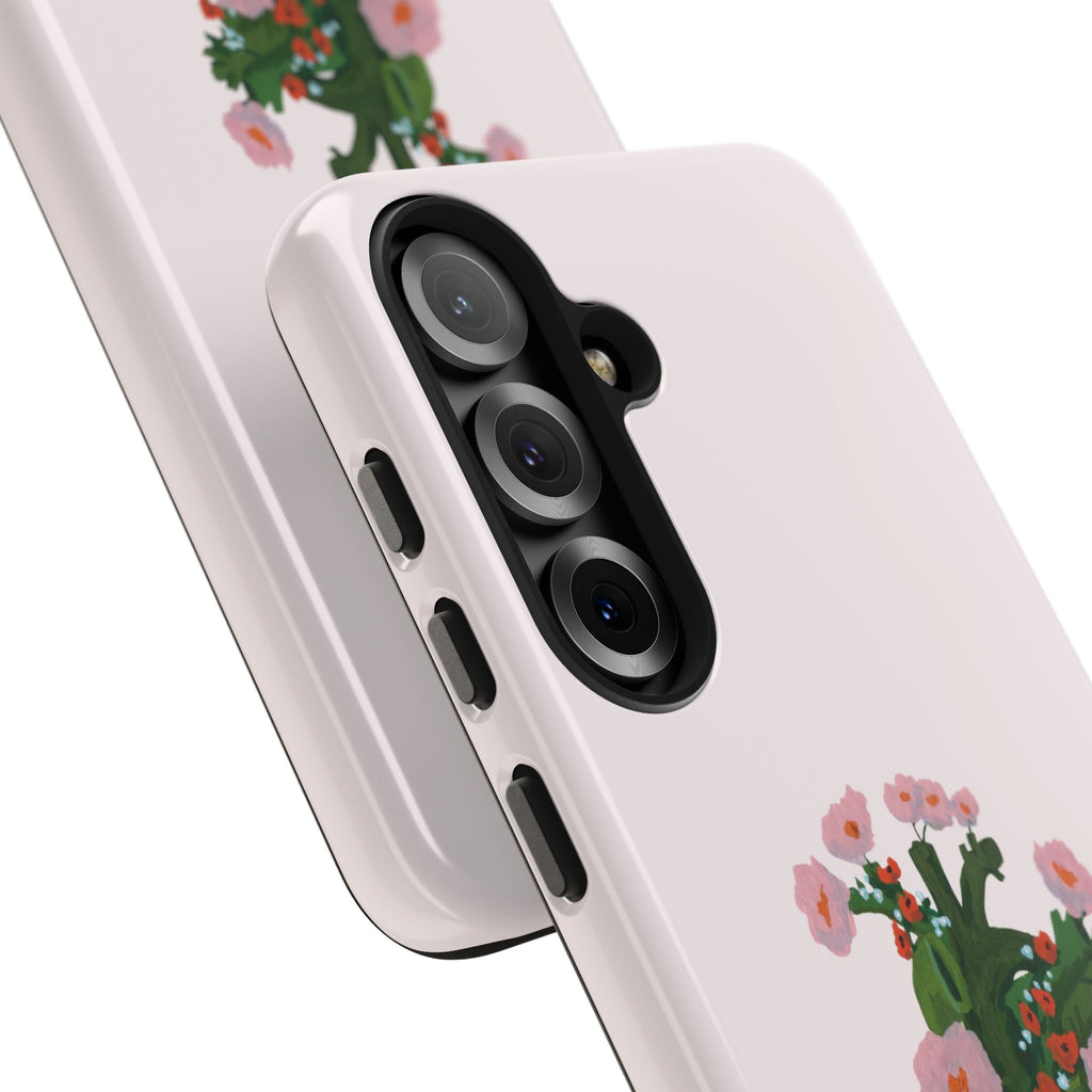 Flower Heart - Pink - Phone Case
