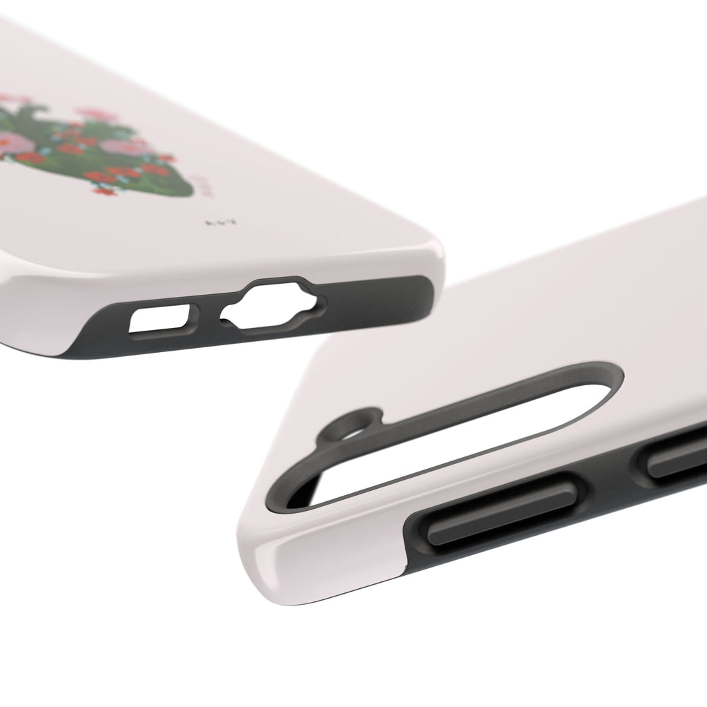 Flower Heart - Pink - Phone Case