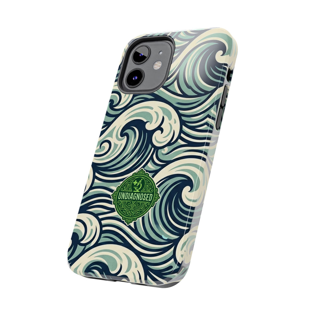 Wave Pattern - Undiagnosed™ Phone Case