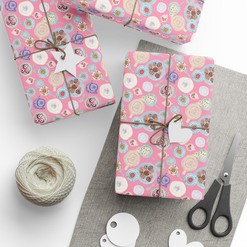 English Tea Wrapping Paper