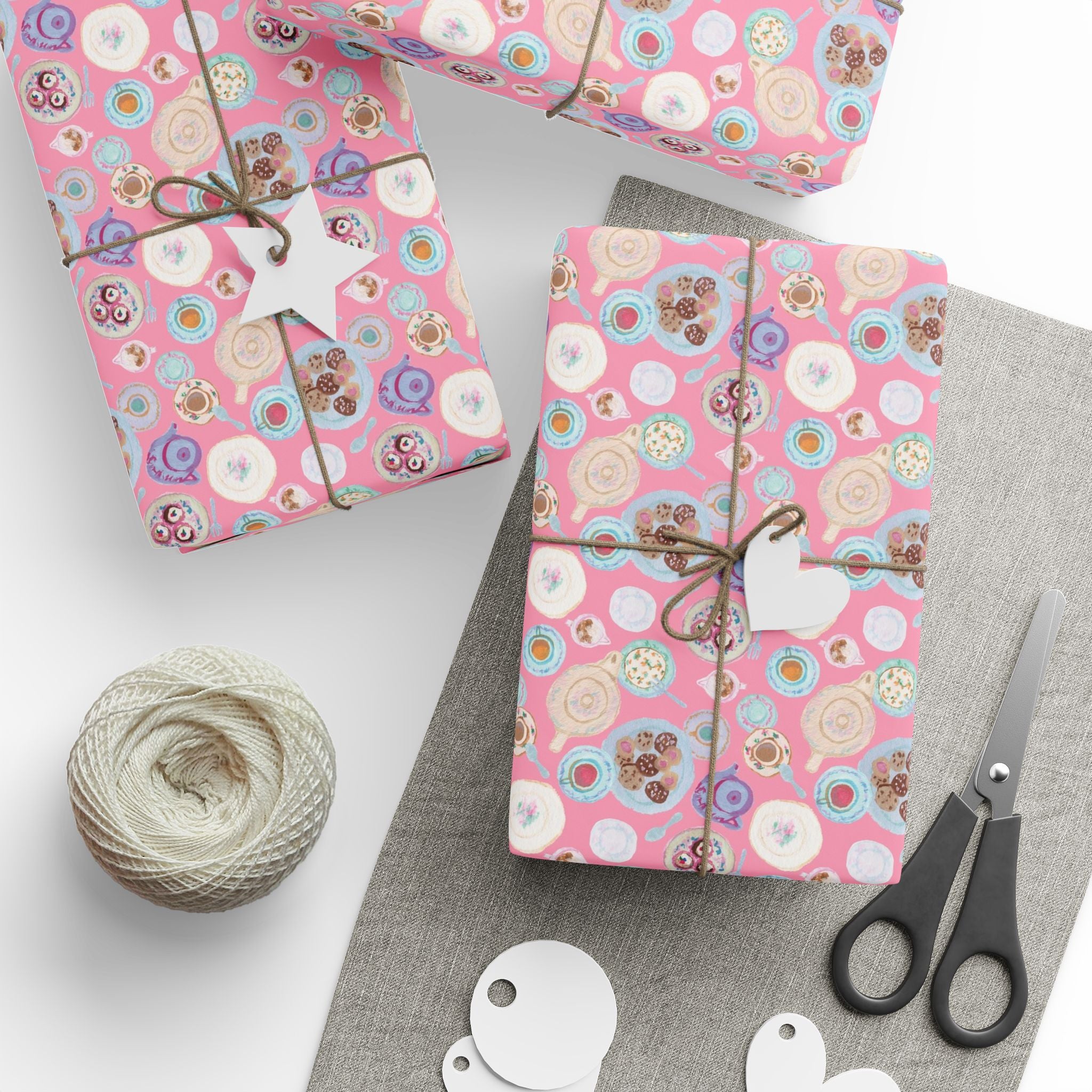 English Tea Wrapping Paper