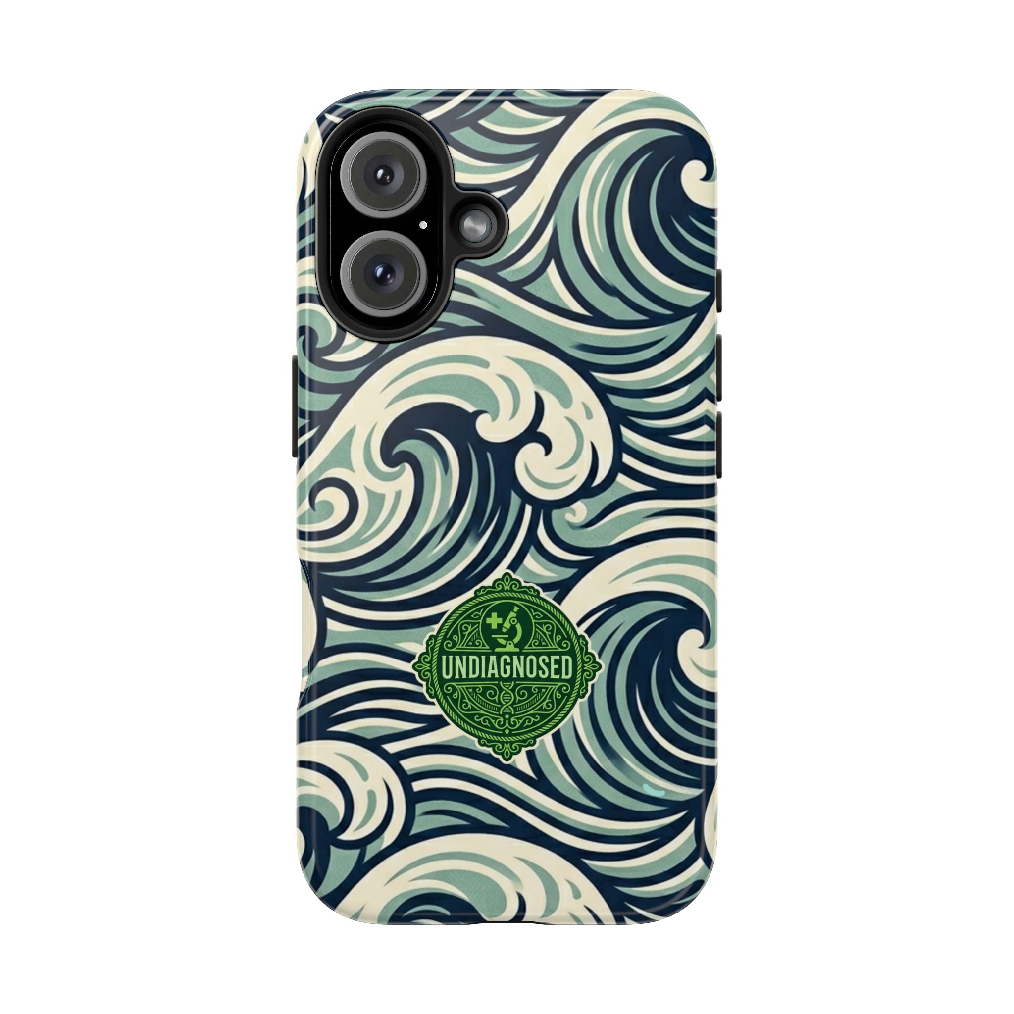 Wave Pattern - Undiagnosed™ Phone Case
