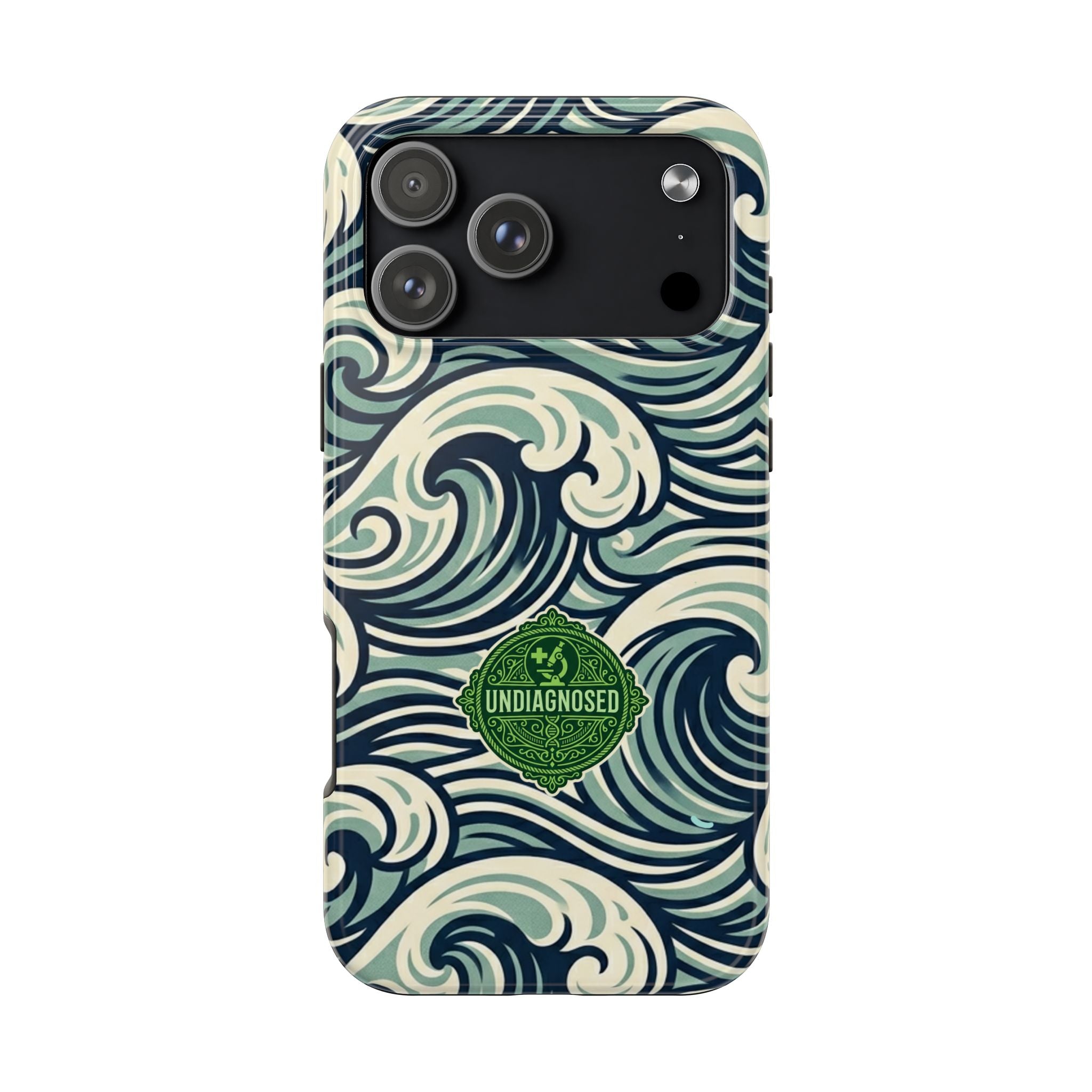 Wave Pattern - Undiagnosed™ Phone Case