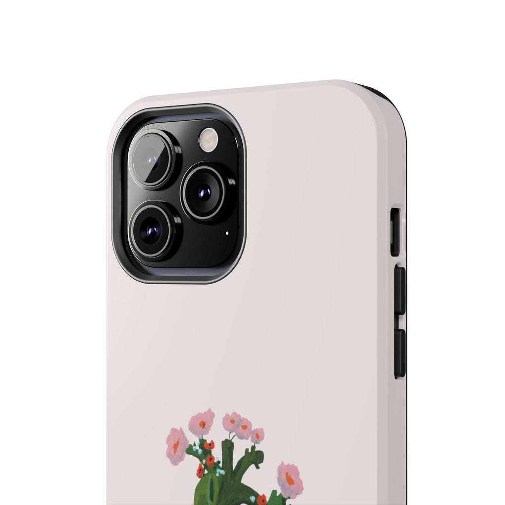 Flower Heart - Pink - Phone Case
