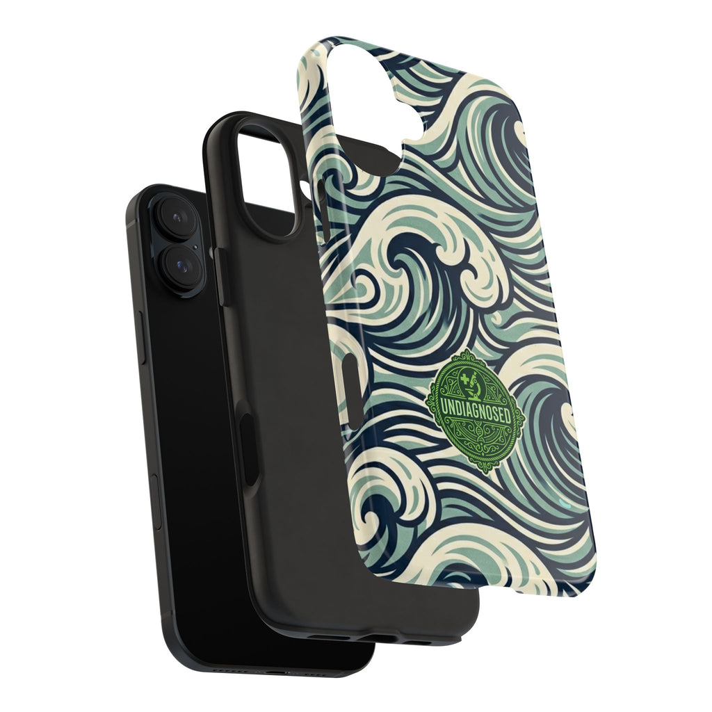 Wave Pattern - Undiagnosed™ Phone Case