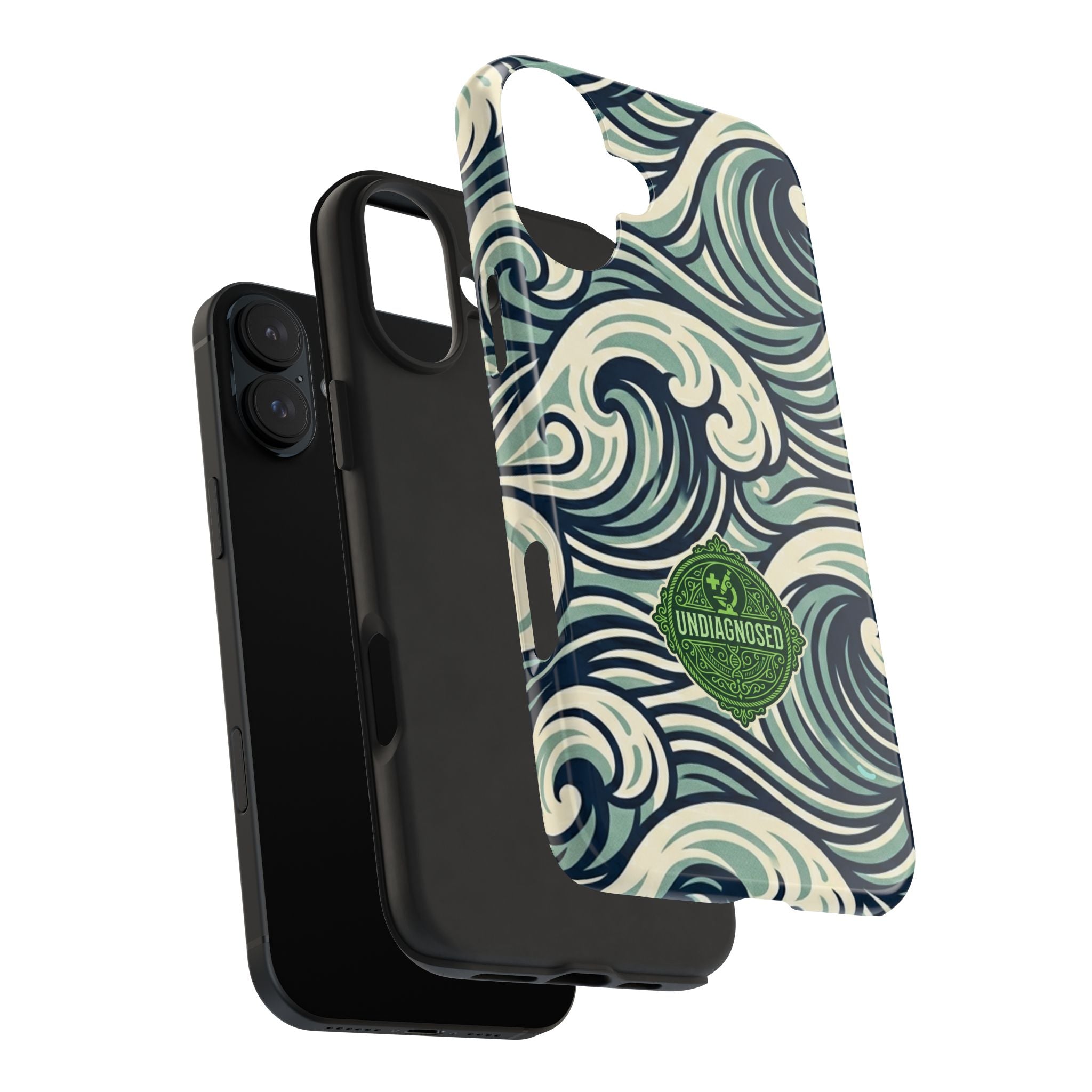 Wave Pattern - Undiagnosed™ Phone Case