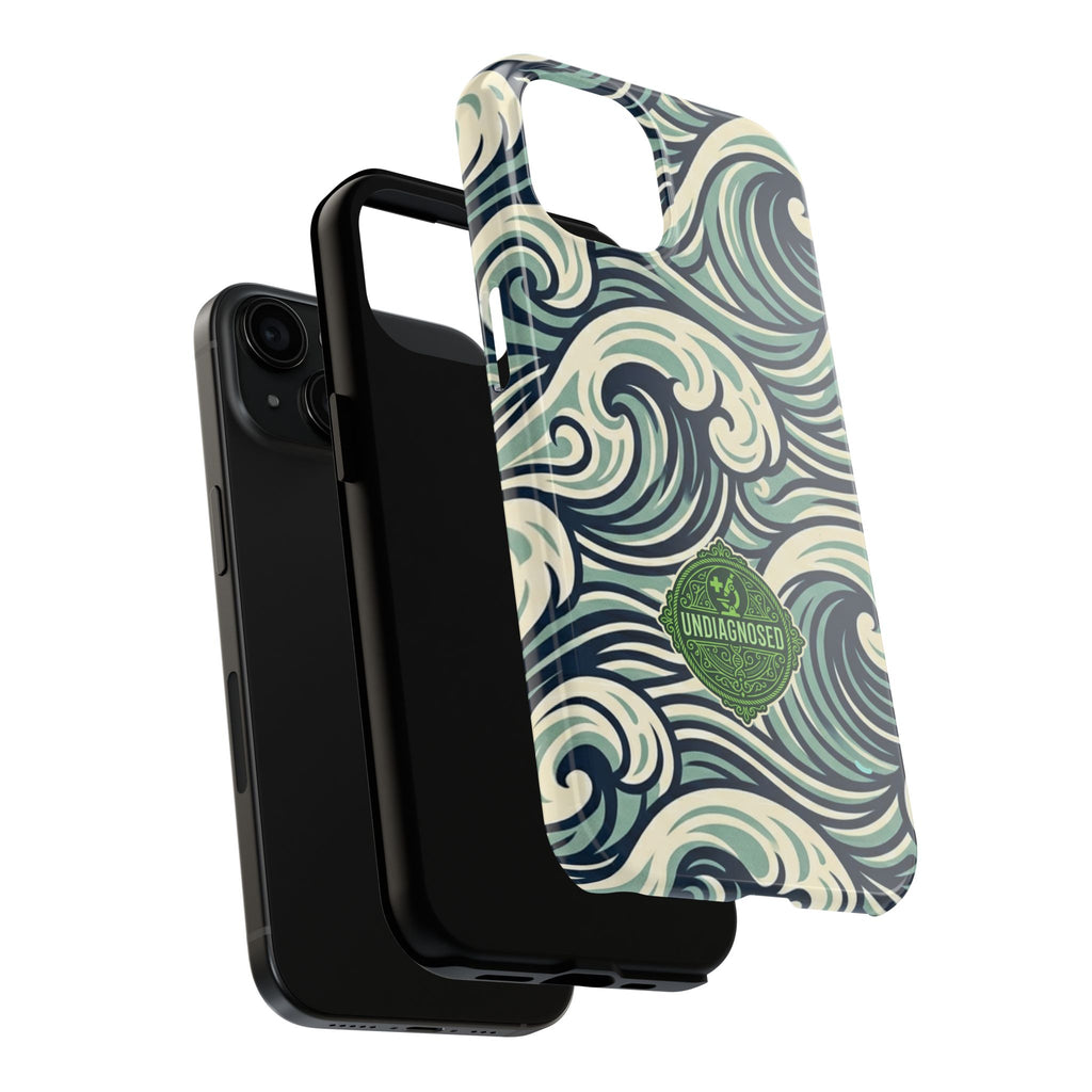 Wave Pattern - Undiagnosed™ Phone Case