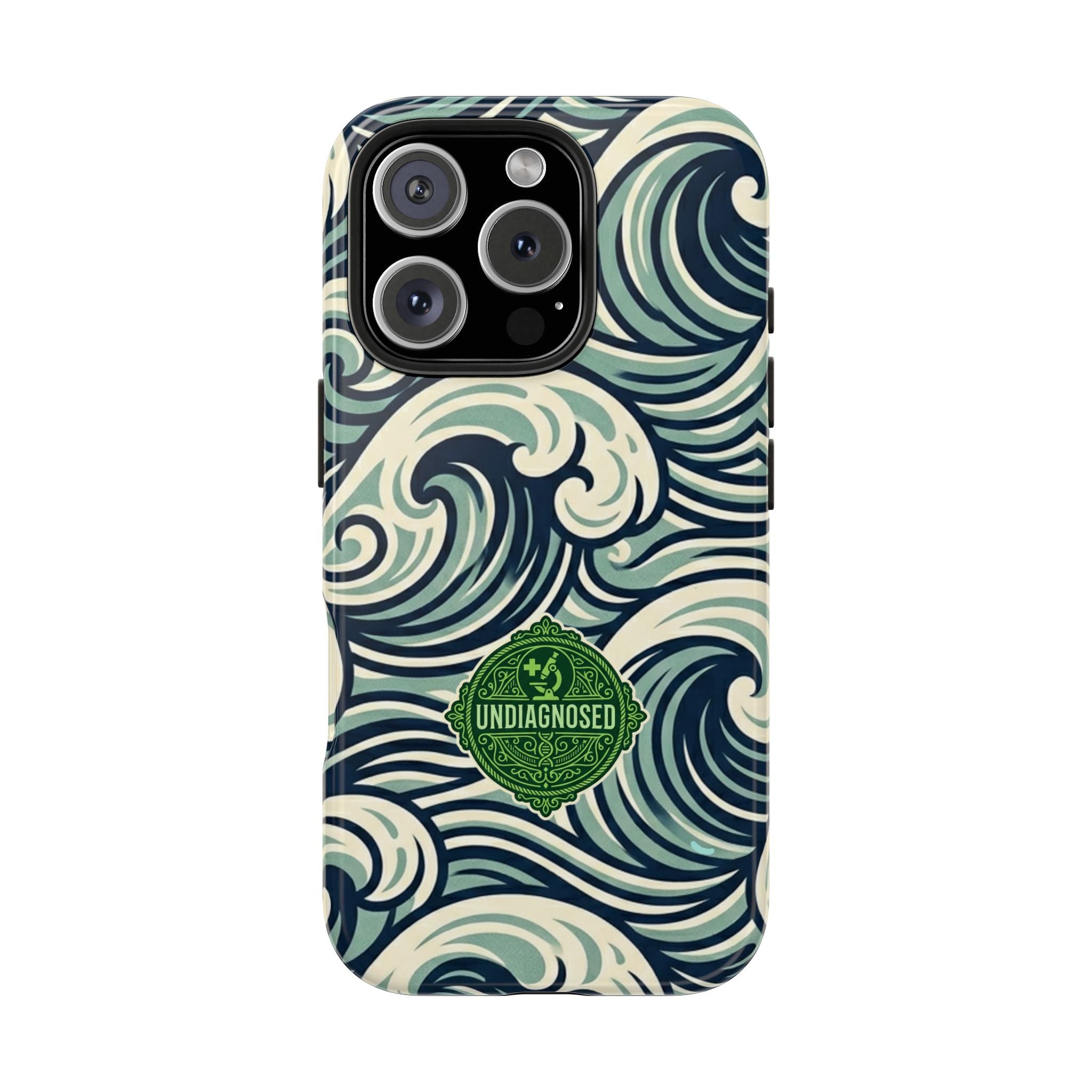 Wave Pattern - Undiagnosed™ Phone Case