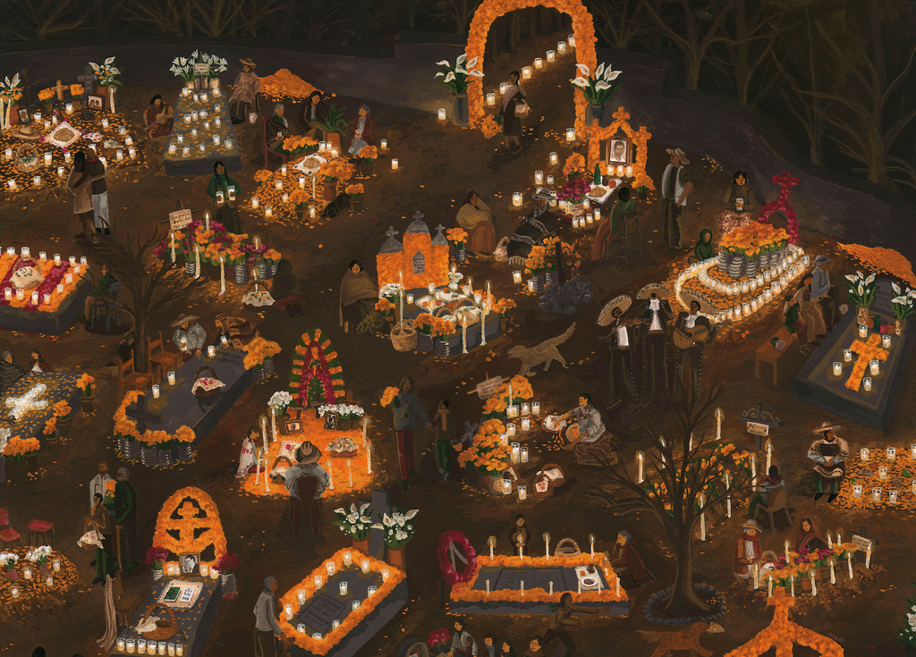 Celebrando La Vida - Jigsaw Puzzle with Tin - Gold Medal Winner SOI