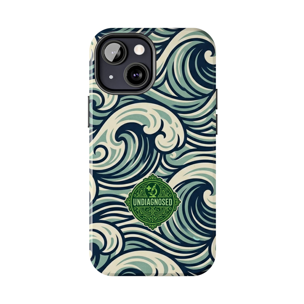 Wave Pattern - Undiagnosed™ Phone Case