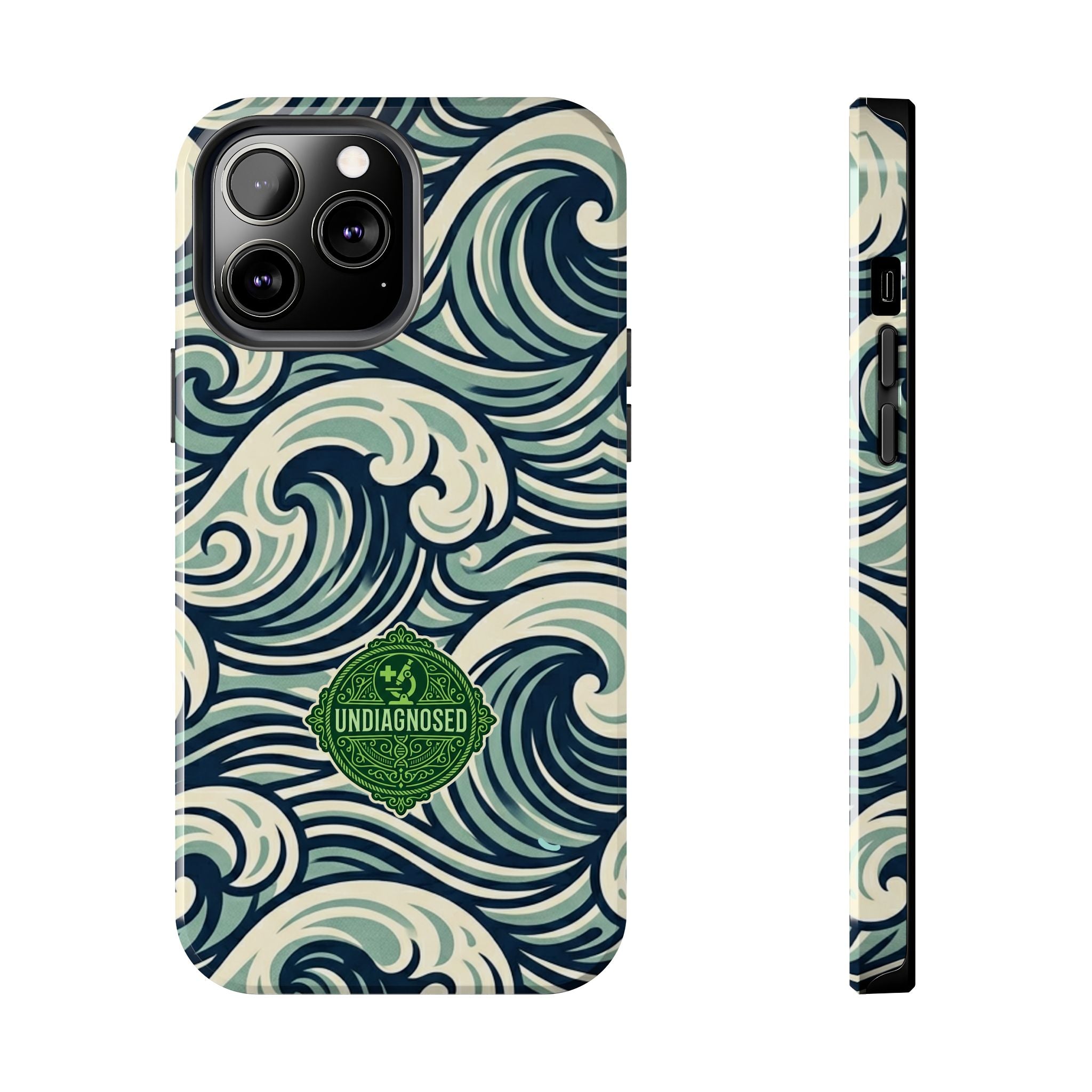 Wave Pattern - Undiagnosed™ Phone Case