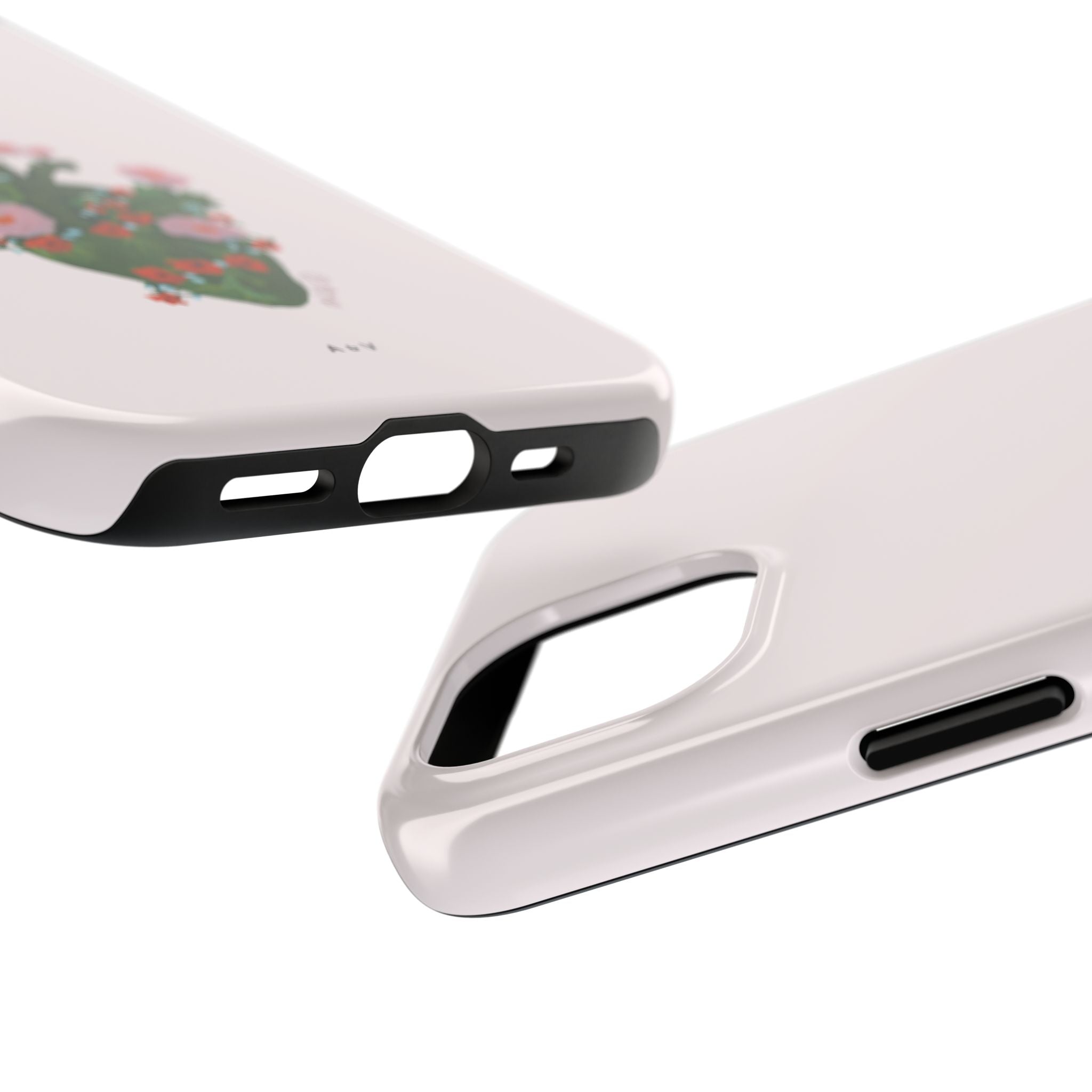 Flower Heart - Pink - Phone Case