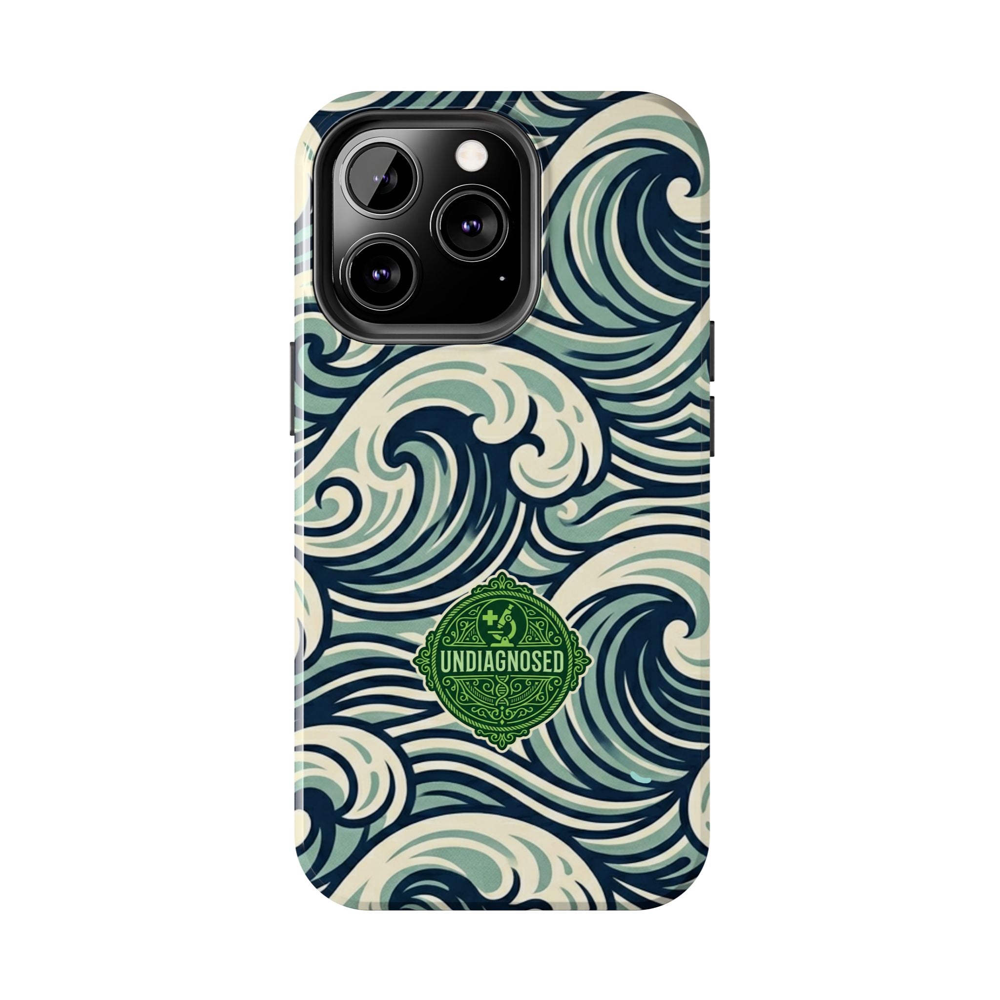Wave Pattern - Undiagnosed™ Phone Case