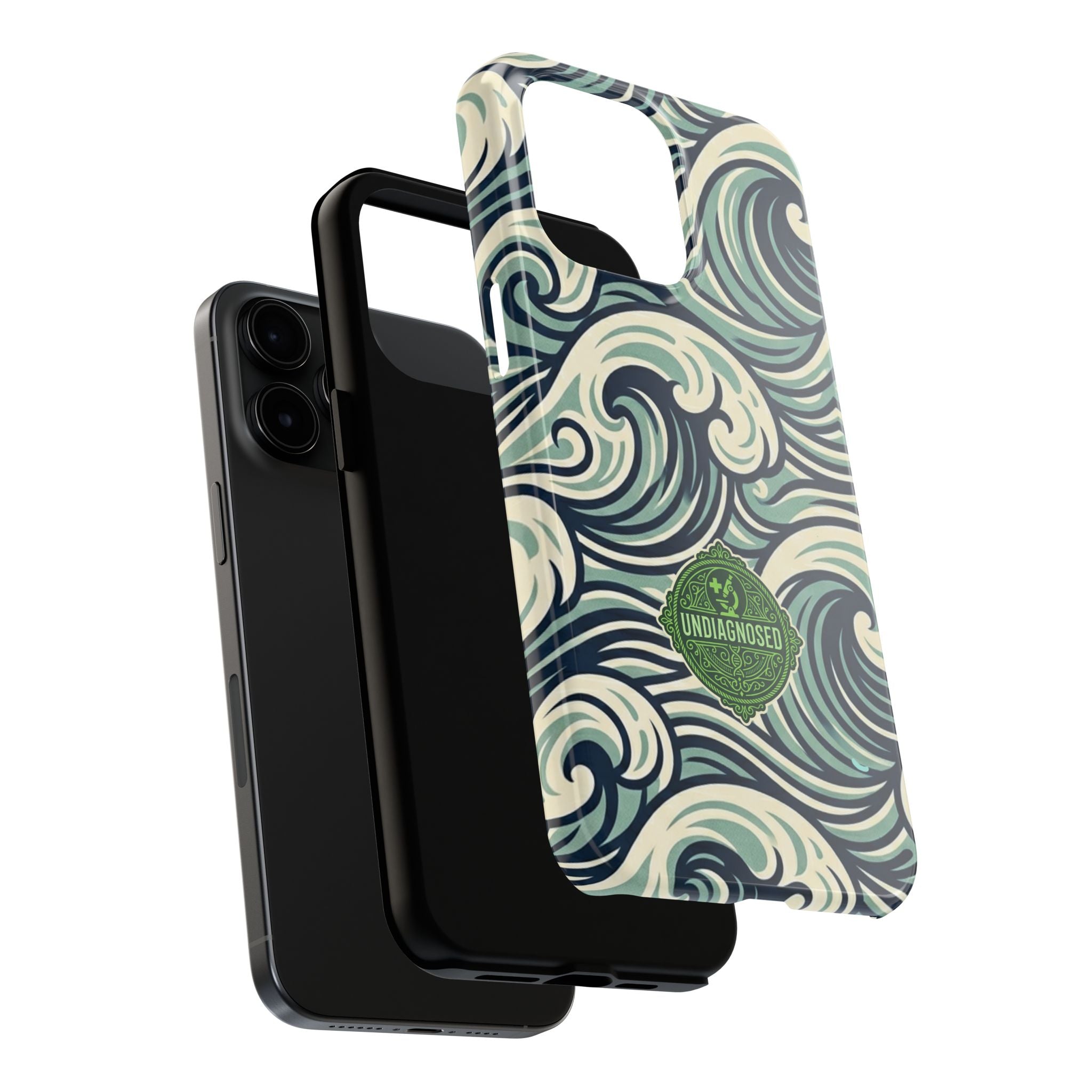 Wave Pattern - Undiagnosed™ Phone Case