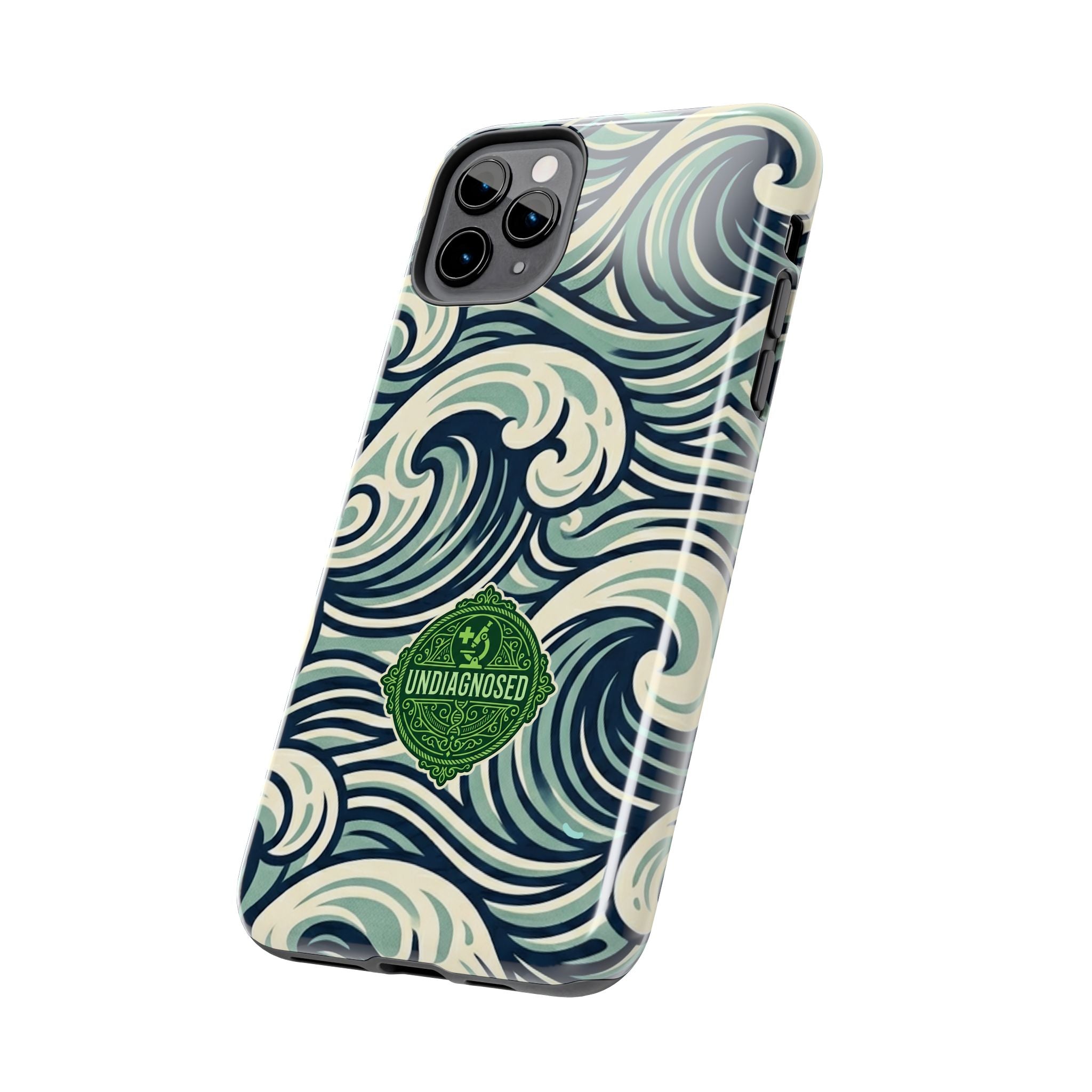 Wave Pattern - Undiagnosed™ Phone Case