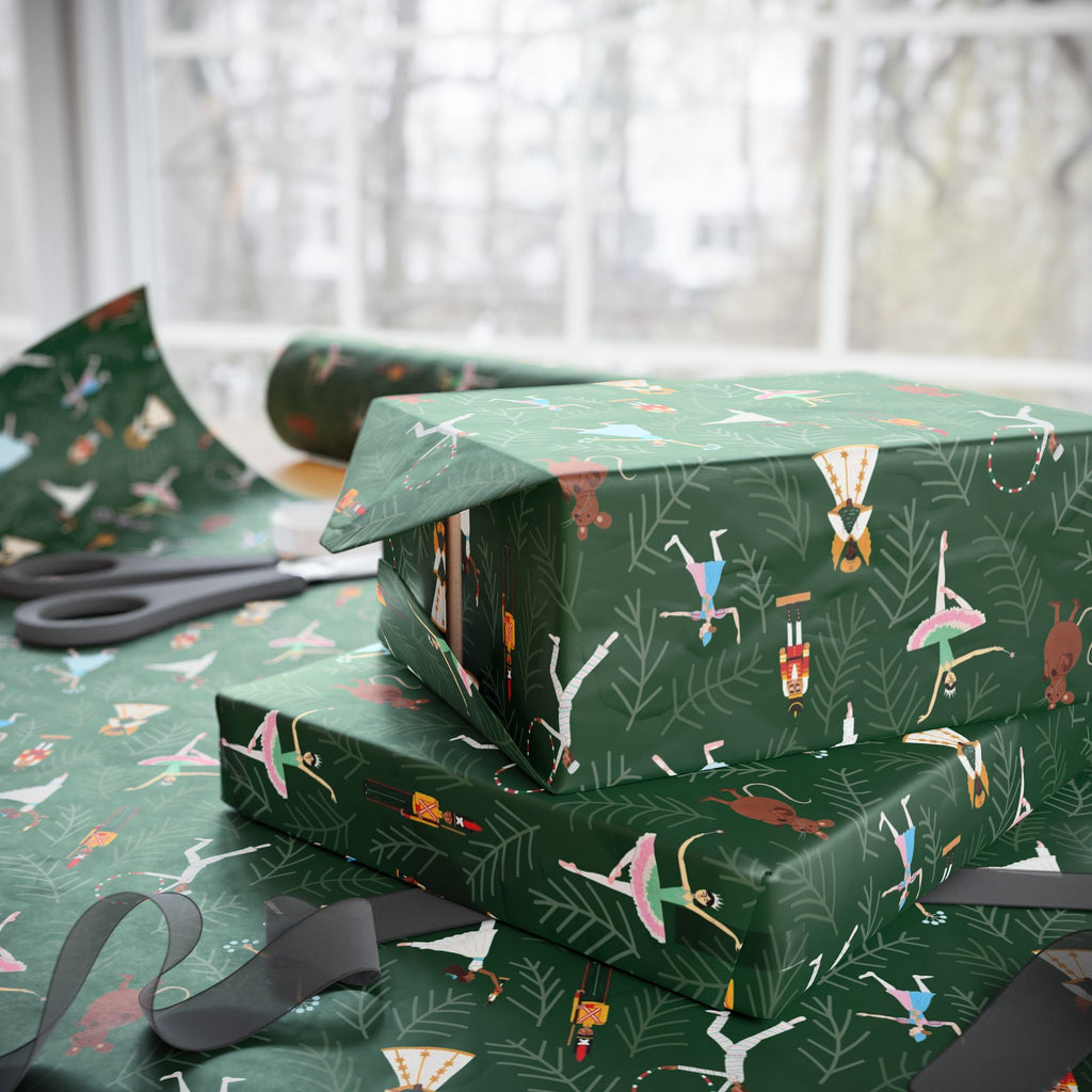 Christmas Nutcracker Wrapping Paper