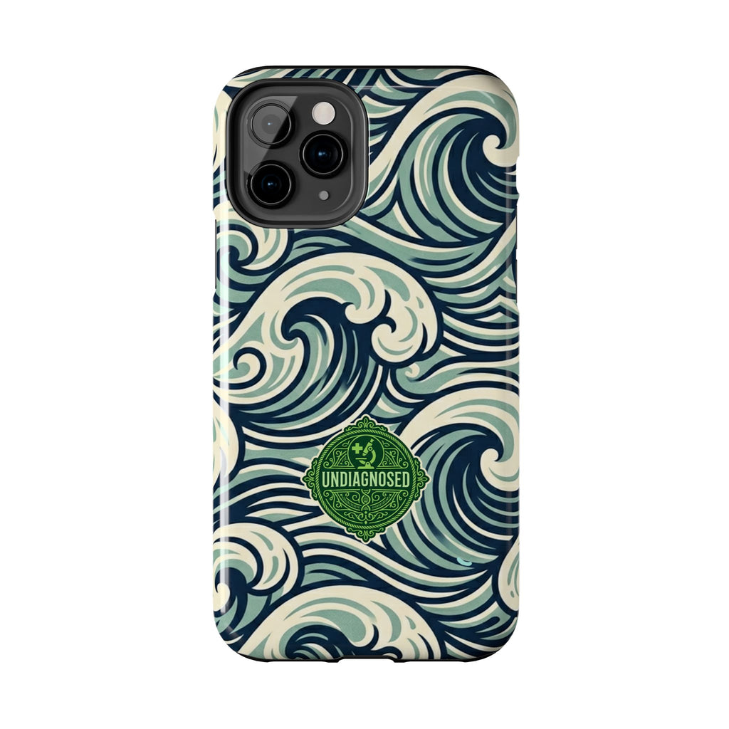 Wave Pattern - Undiagnosed™ Phone Case