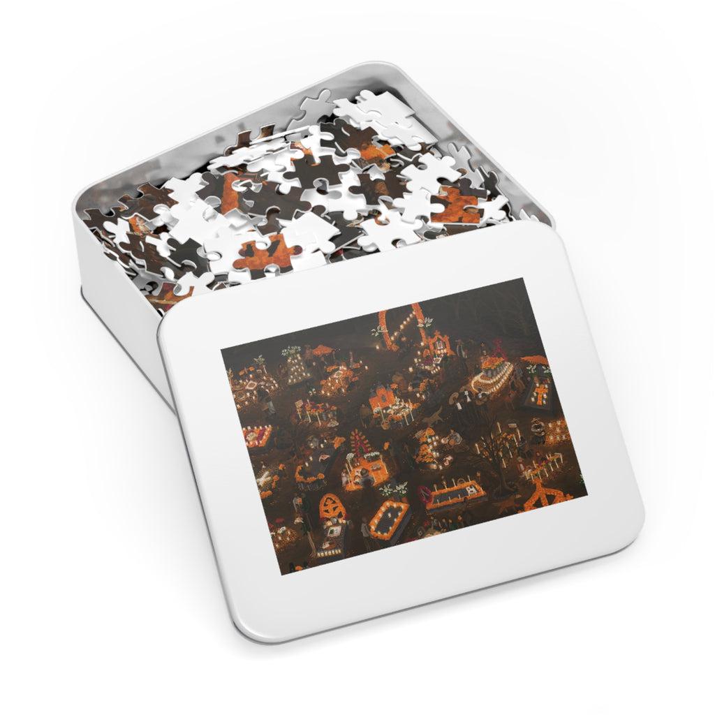 Celebrando La Vida - Jigsaw Puzzle with Tin - Gold Medal Winner SOI