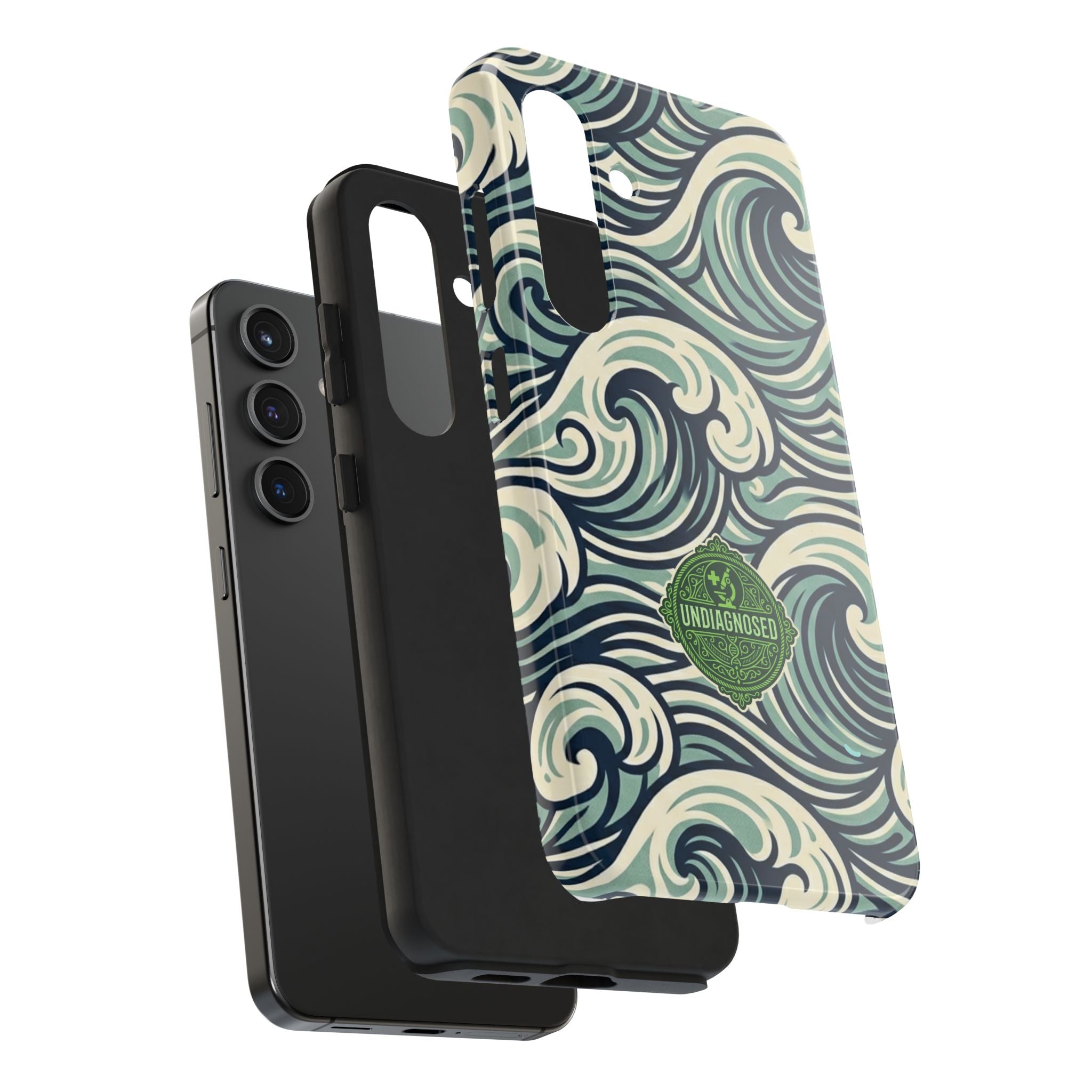 Wave Pattern - Undiagnosed™ Phone Case