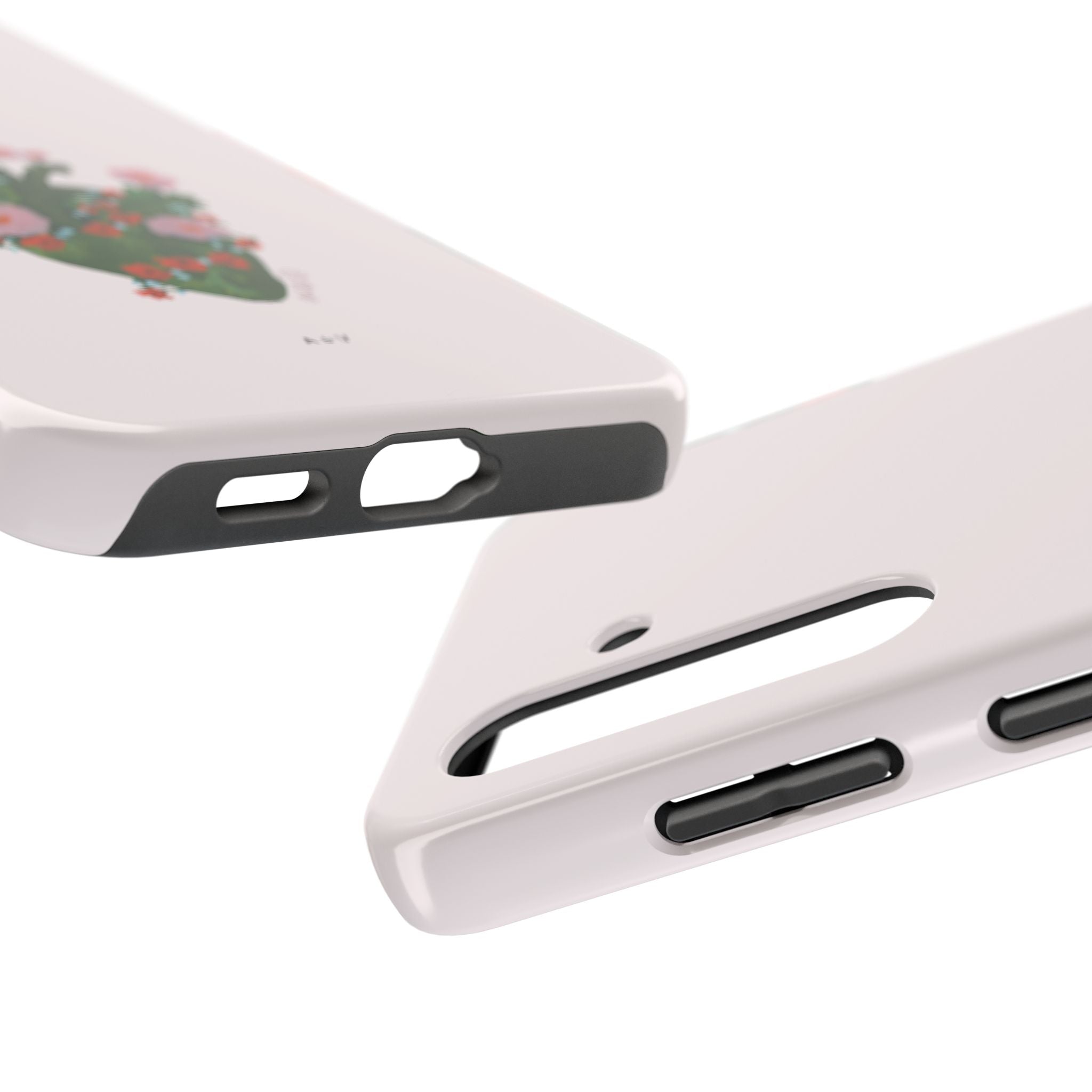 Flower Heart - Pink - Phone Case