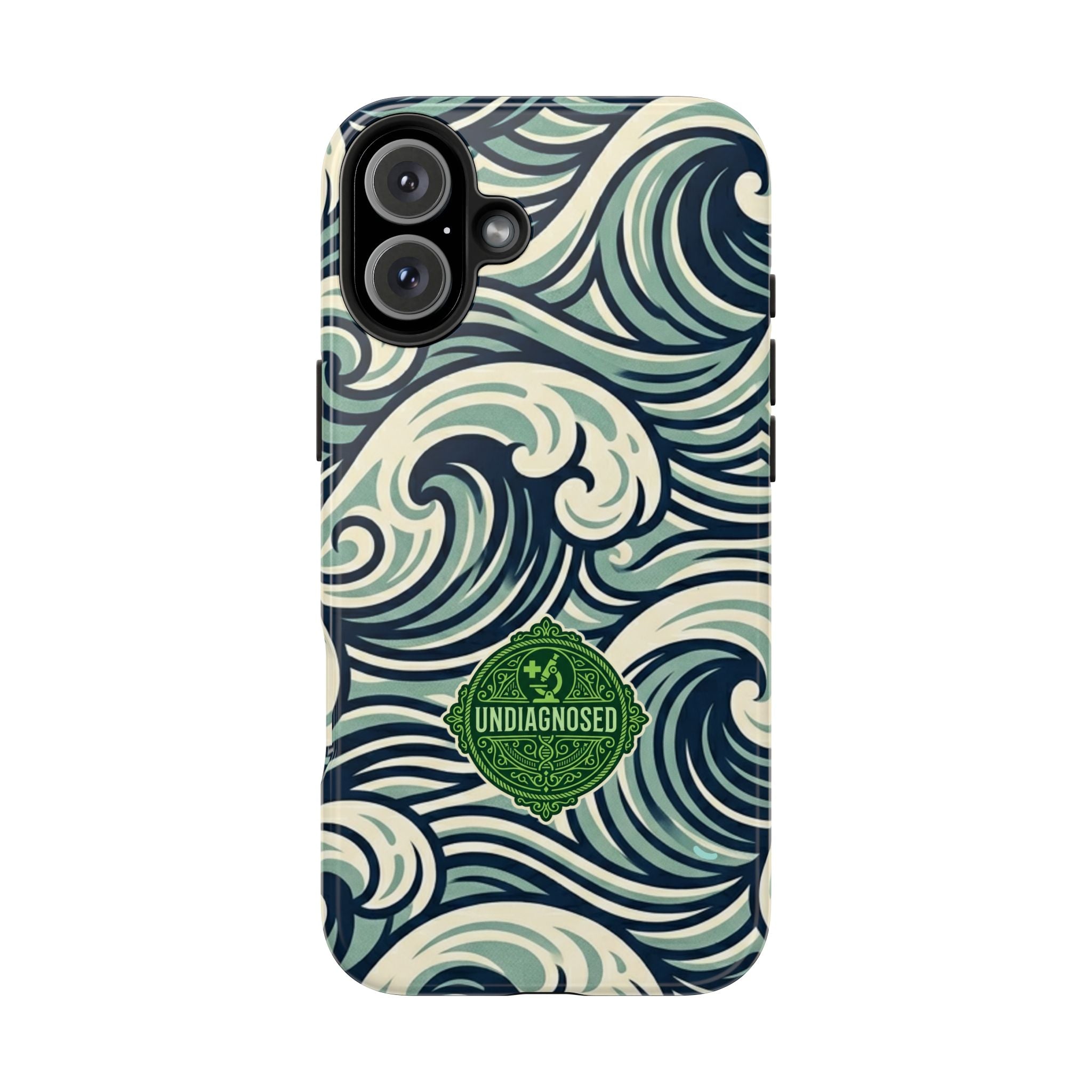 Wave Pattern - Undiagnosed™ Phone Case