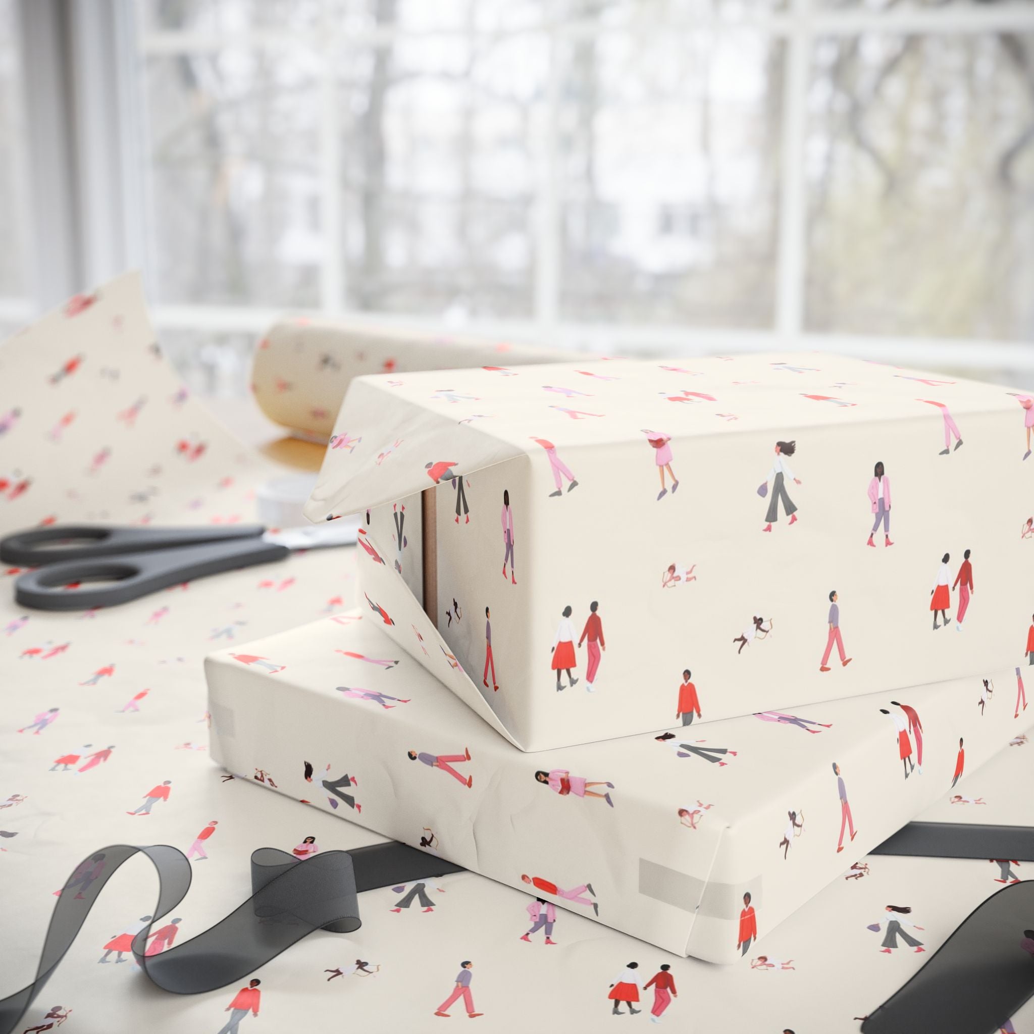 Cupid Wrapping Paper Roll
