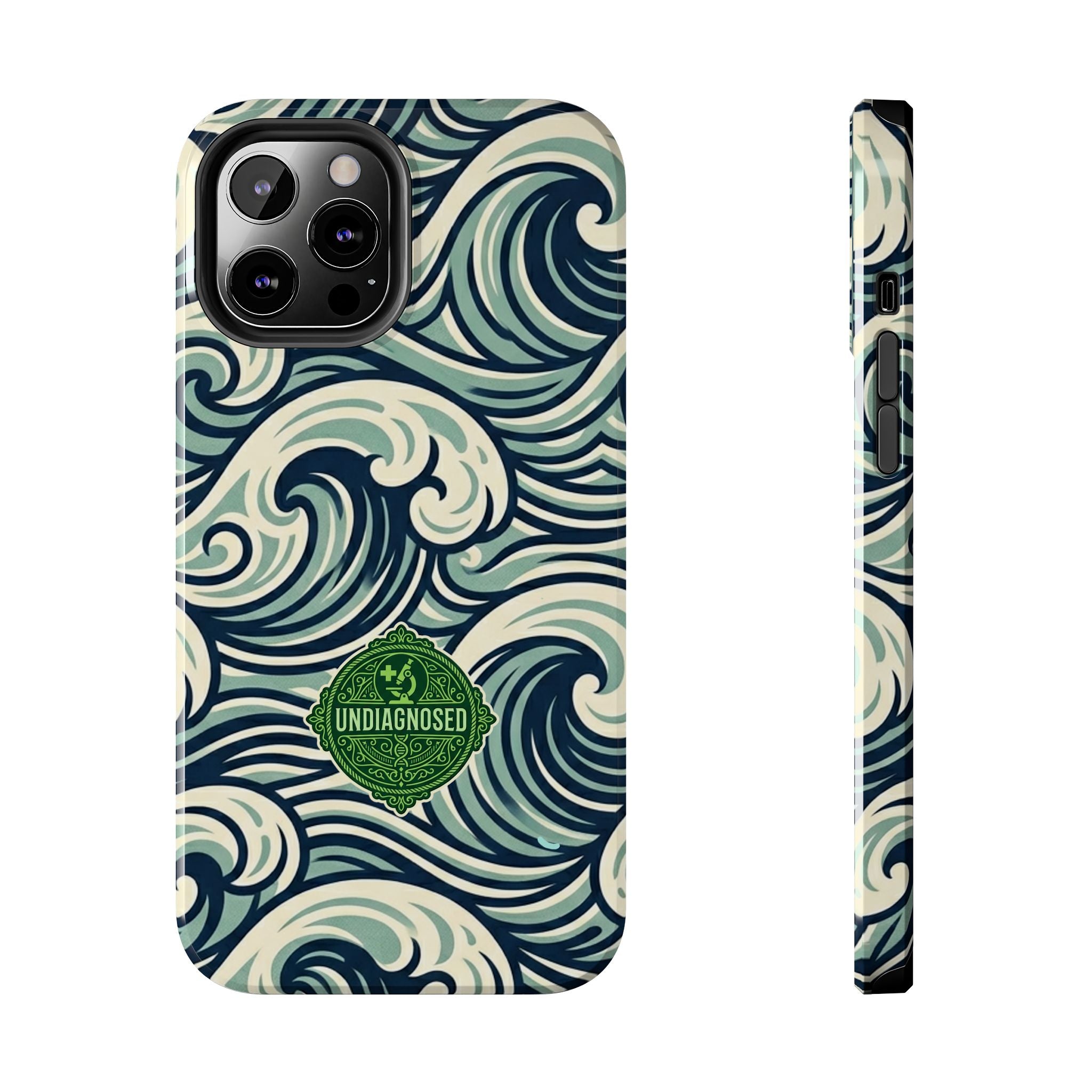 Wave Pattern - Undiagnosed™ Phone Case