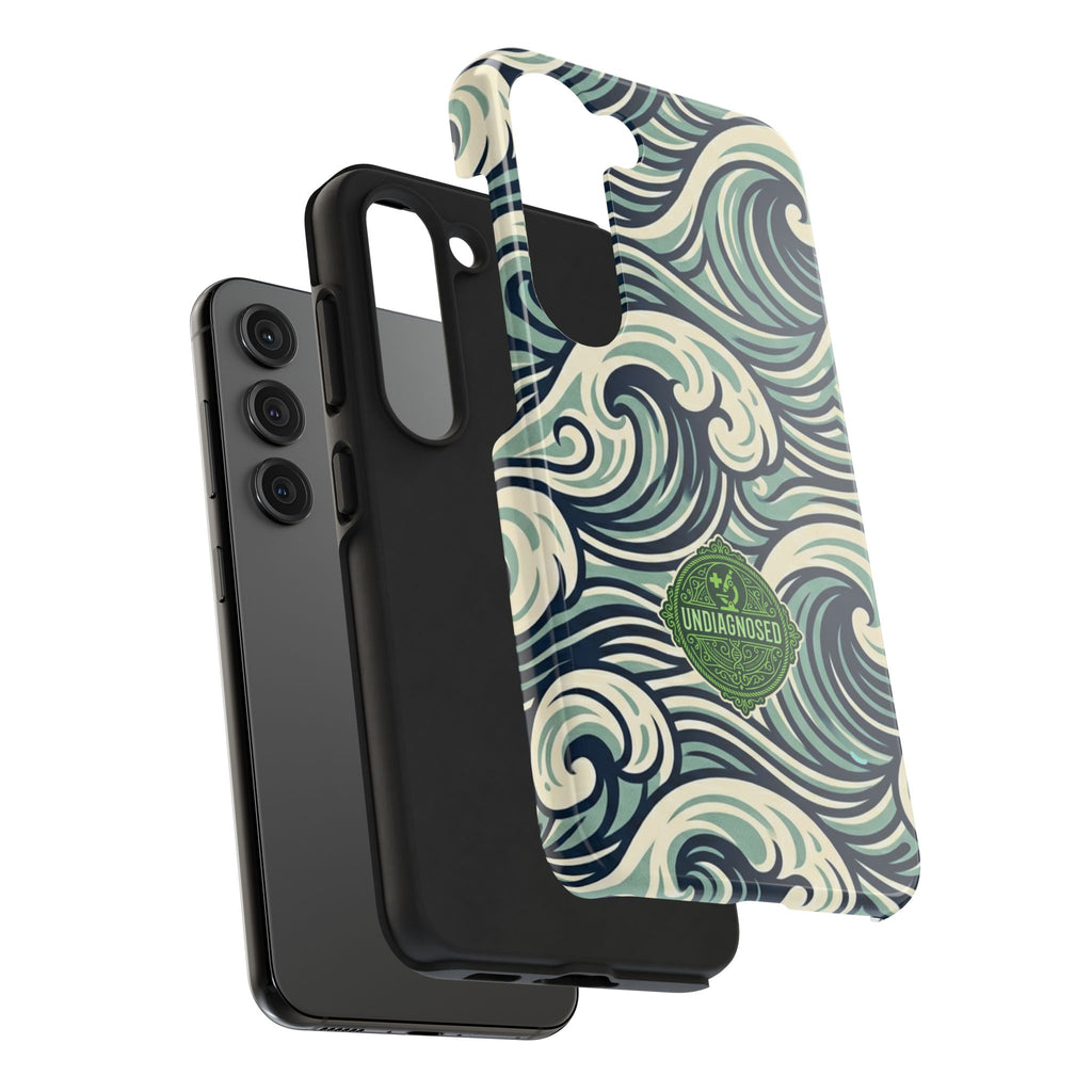 Wave Pattern - Undiagnosed™ Phone Case